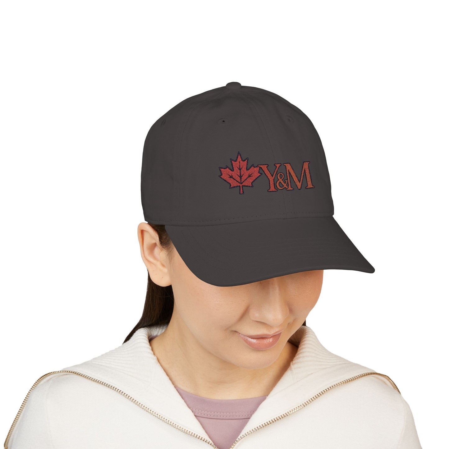 Organic Embroidered Baseball Cap - Canada Inspired, Stylish Sun Protection, Gifts for Nature Lovers, Outdoor Adventures, Everyday Wear