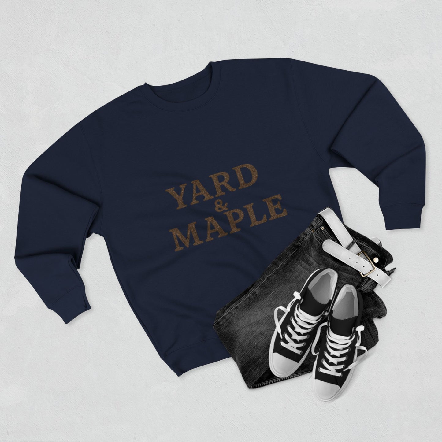Cozy Yard & Maple Sweatshirt | Unisex Crewneck Style, Perfect for Fall, Thanksgiving, Casual Wear, Gift Idea
