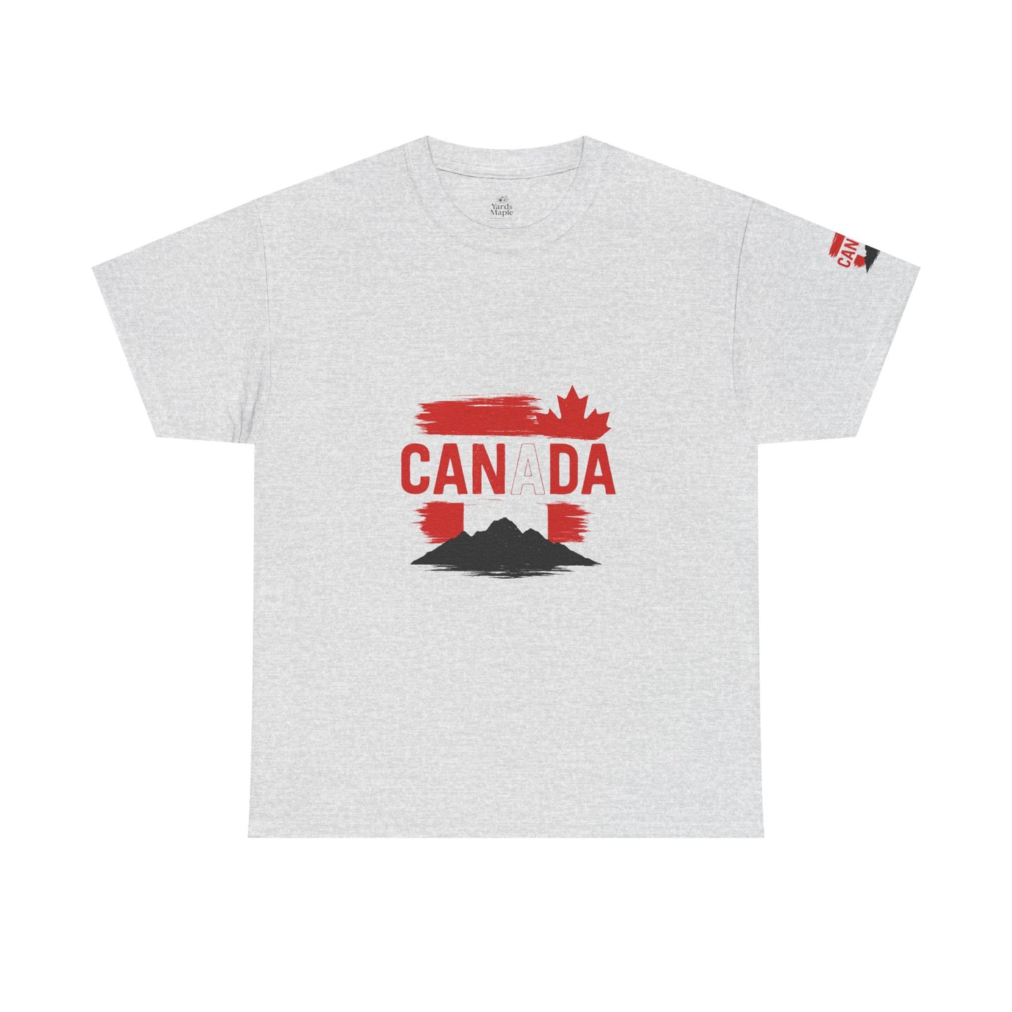 Canada Graphic Tee, Unisex Cotton Shirt, Canada Pride Apparel, Travel Souvenir Gift, Canadian Heritage Clothing