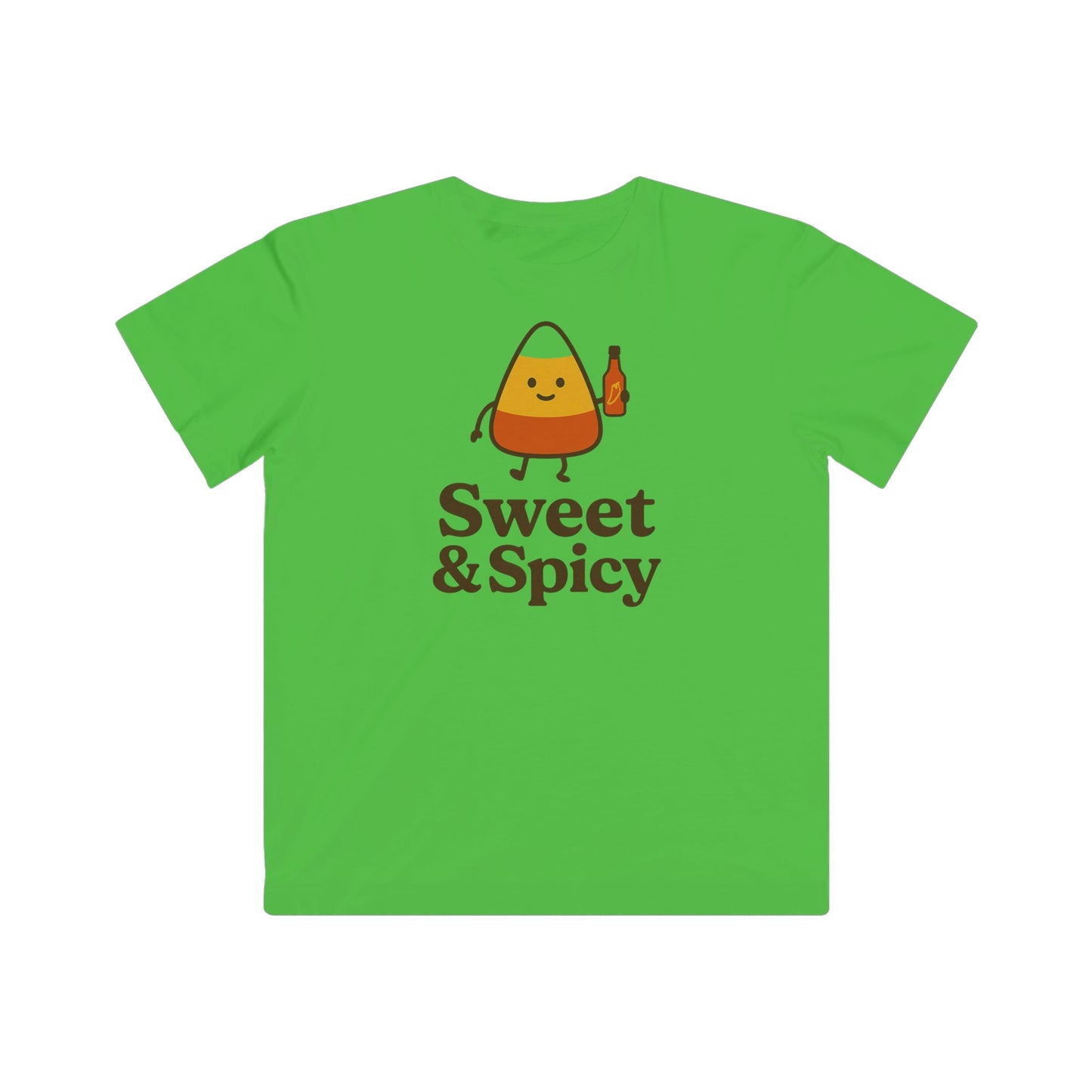 Sweet & Spicy Kids Tee - Fun Halloween T-Shirt, Cute Gift for Kids, Fall Apparel, Seasonal Wear, Trick or Treat Top