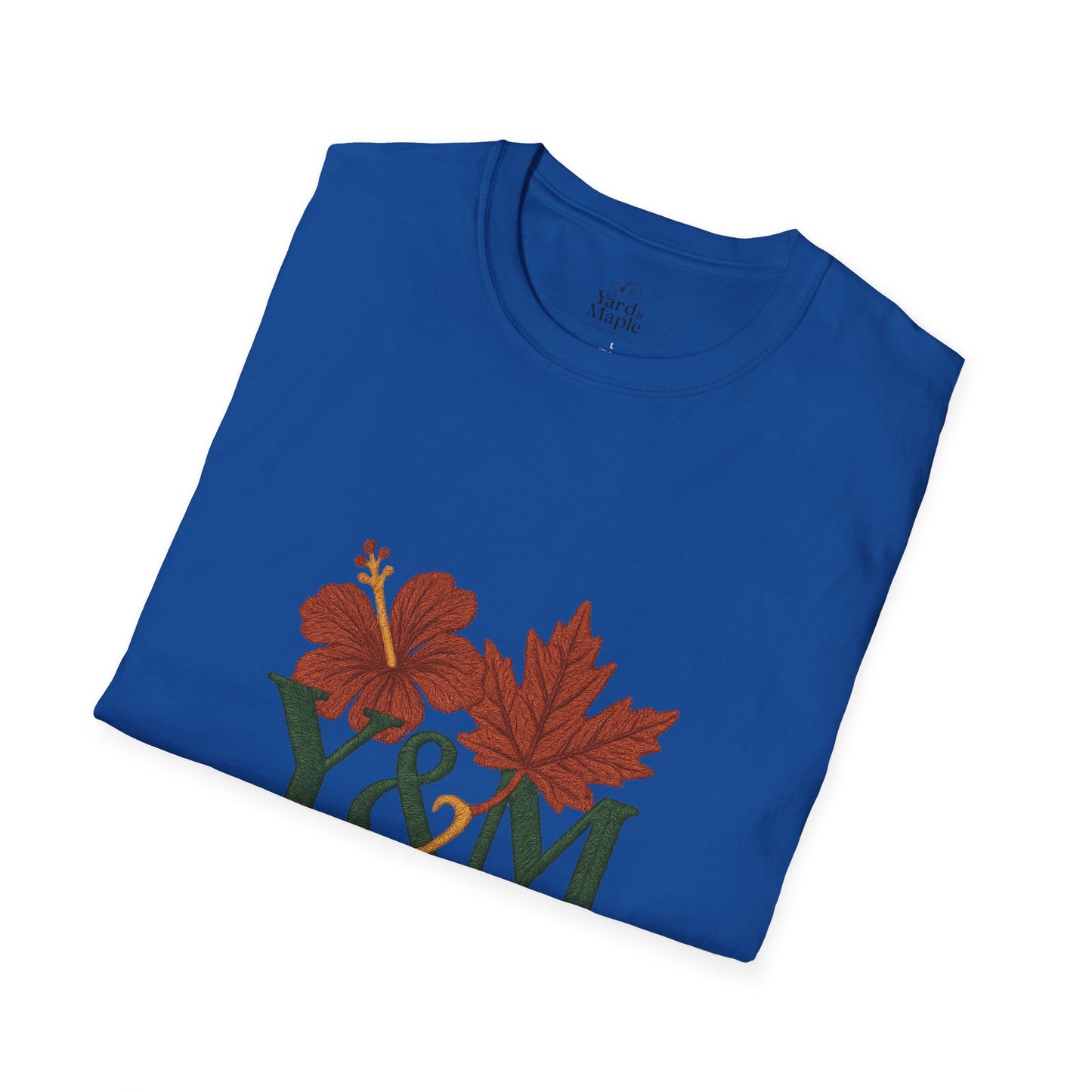 Yard & Maple Floral Unisex T-Shirt, Casual Tee, Nature Lover Gift, Spring Fashion, Graphic Shirt, Eco-Friendly Apparel