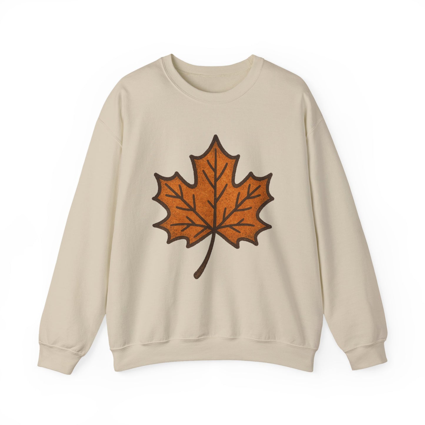 Autumn Leaf Sweatshirt | Unisex Cozy Crewneck | Fall Fashion, Thanksgiving Gift, Seasonal Style, Layering Essential