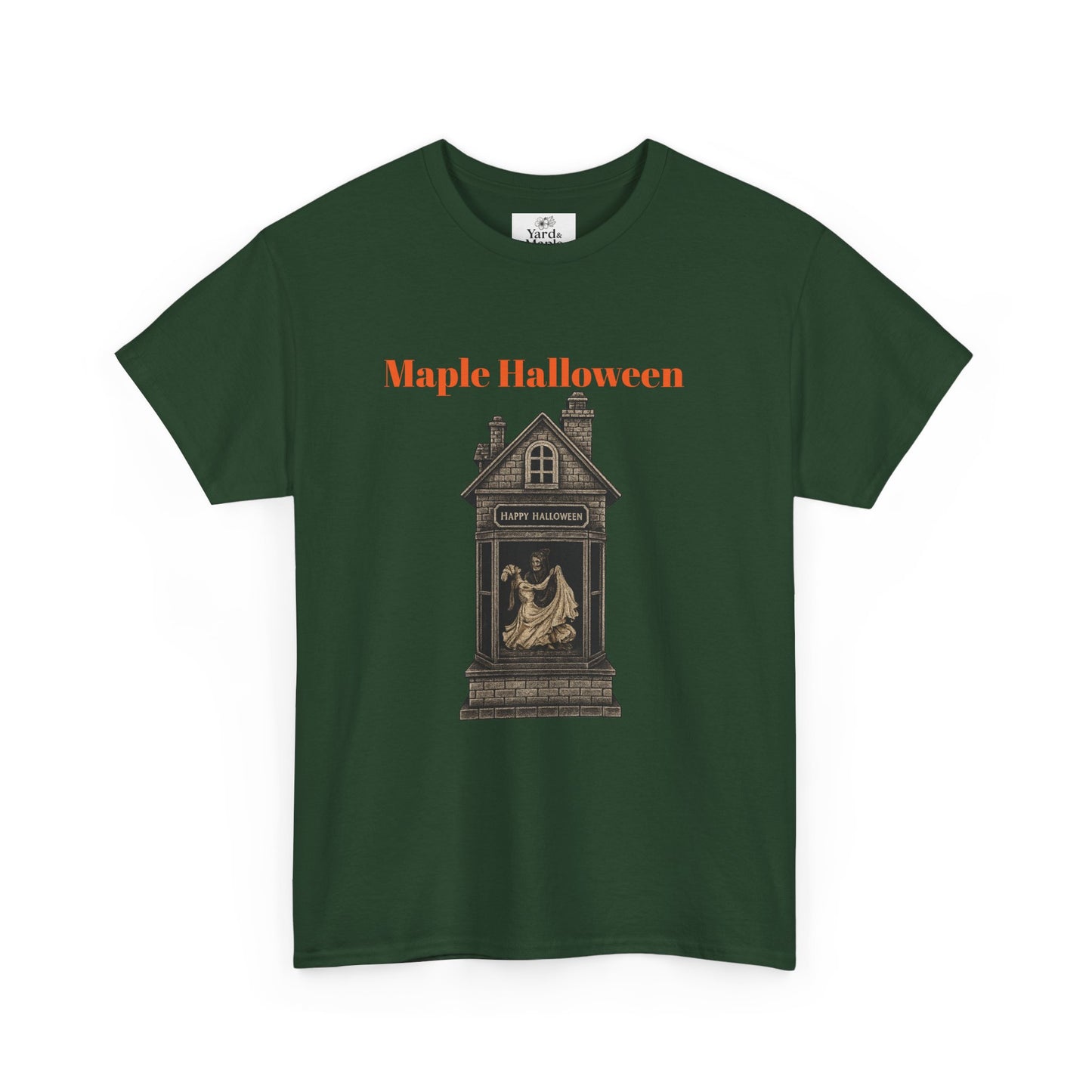 Halloween Graphic Tee, Spooky Season Shirt, Maple Halloween T-Shirt, Unisex Cotton Tee, Fall Fashion Top, Holiday Gift
