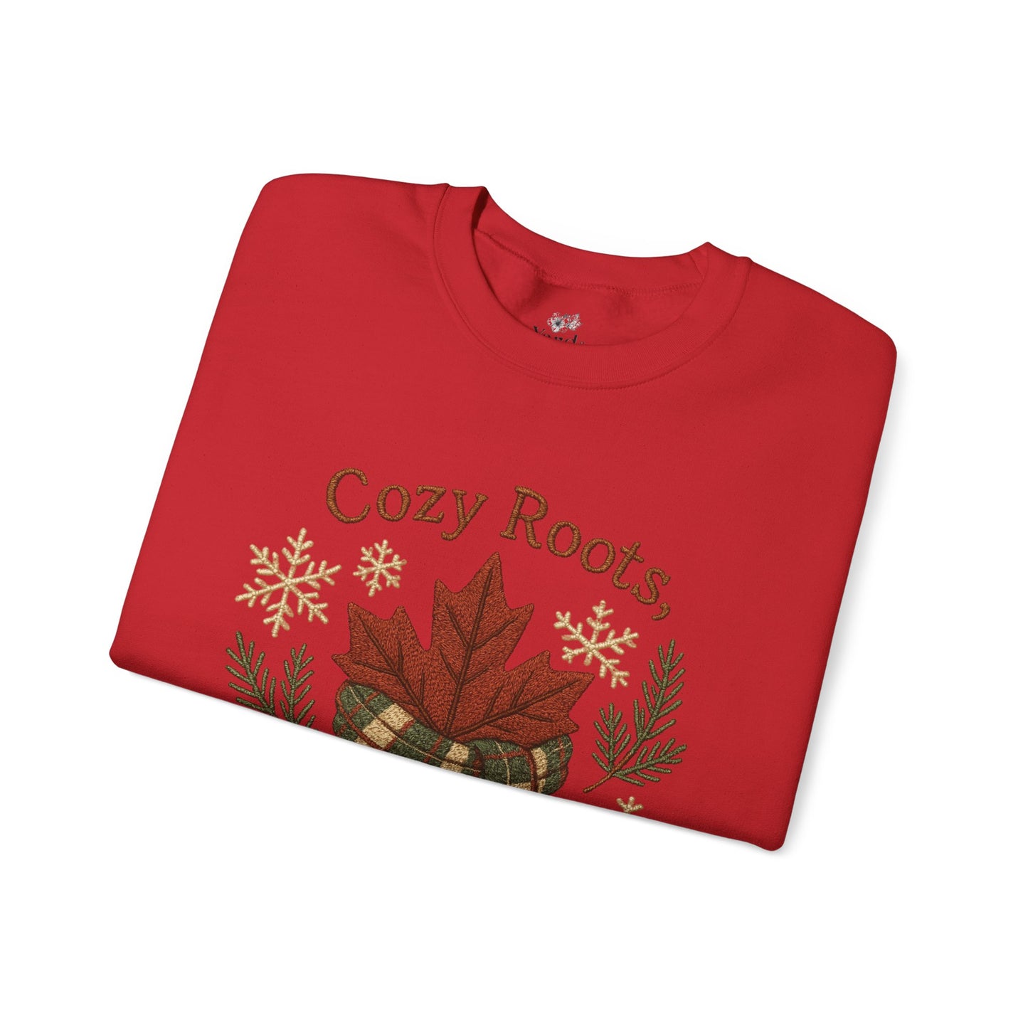 Cozy Roots Crewneck Sweatshirt: Warm Hearts Gift, Fall Fashion, Winter Apparel, Unisex Sweatshirt, Holiday Sweater