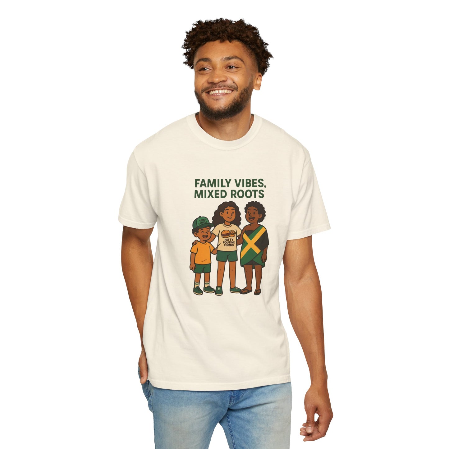 Family Vibes T-Shirt, Unisex Clothing, Mixed Roots Shirt, Family Reunion Outfit, Cultural Celebration Apparel, Summer Casual Wear