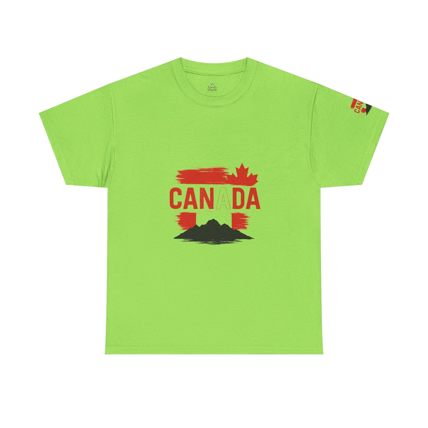 Canada Graphic Tee, Unisex Cotton Shirt, Canada Pride Apparel, Travel Souvenir Gift, Canadian Heritage Clothing