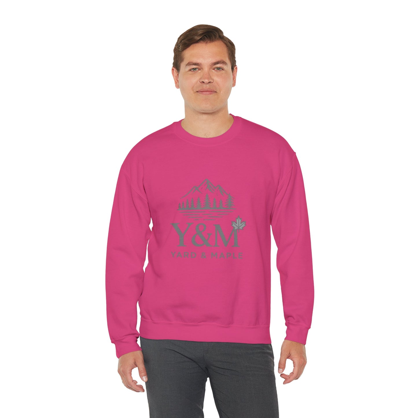 Cozy Outdoor Adventure Sweatshirt | Y&M Mountain Design, Gift for Nature Lovers, Fall Apparel, Hiking Wear