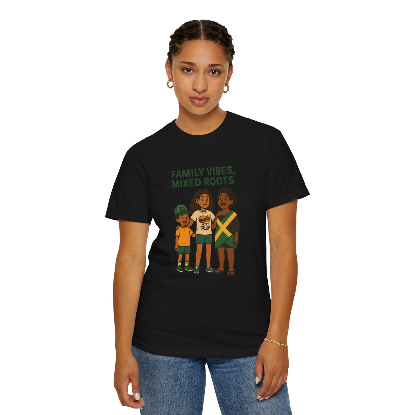 Family Vibes T-Shirt, Unisex Clothing, Mixed Roots Shirt, Family Reunion Outfit, Cultural Celebration Apparel, Summer Casual Wear