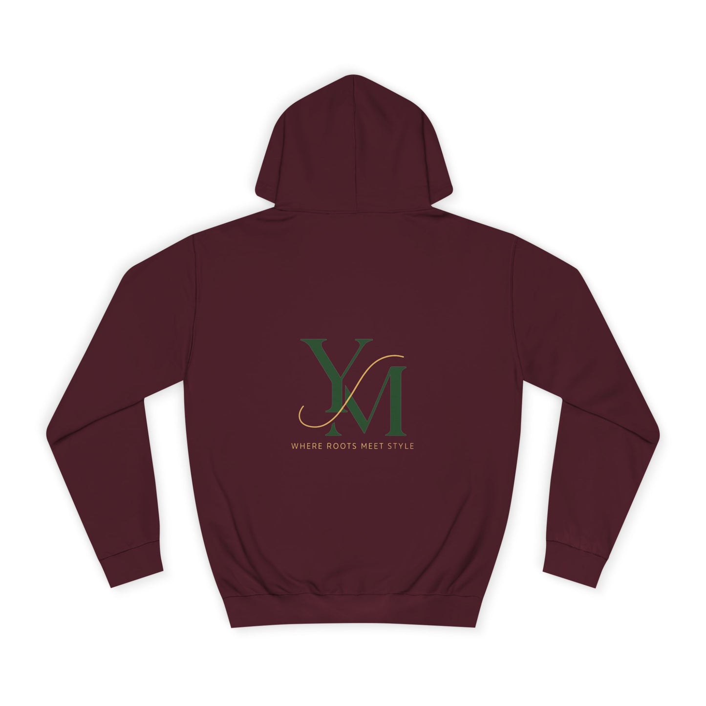 Cozy Unisex College Hoodie - Yard & Maple, Casual Wear, Student Gift, Outdoor Activity Sweater, Fall Fashion