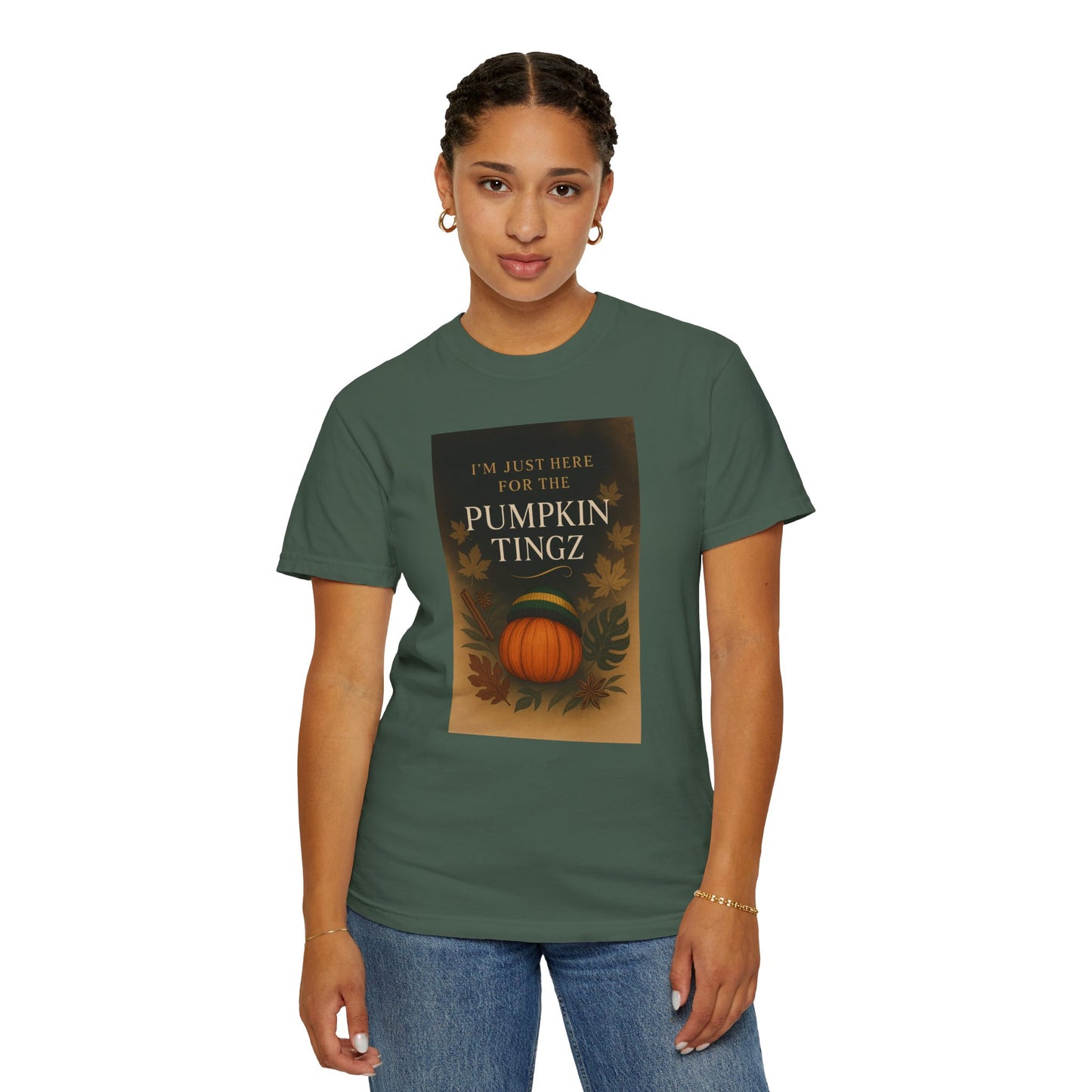Pumpkin Vibes T-Shirt: Autumn Apparel for Fall Lovers, Halloween Party Tee, Cozy Thanksgiving Top, Pumpkin Spice Fans