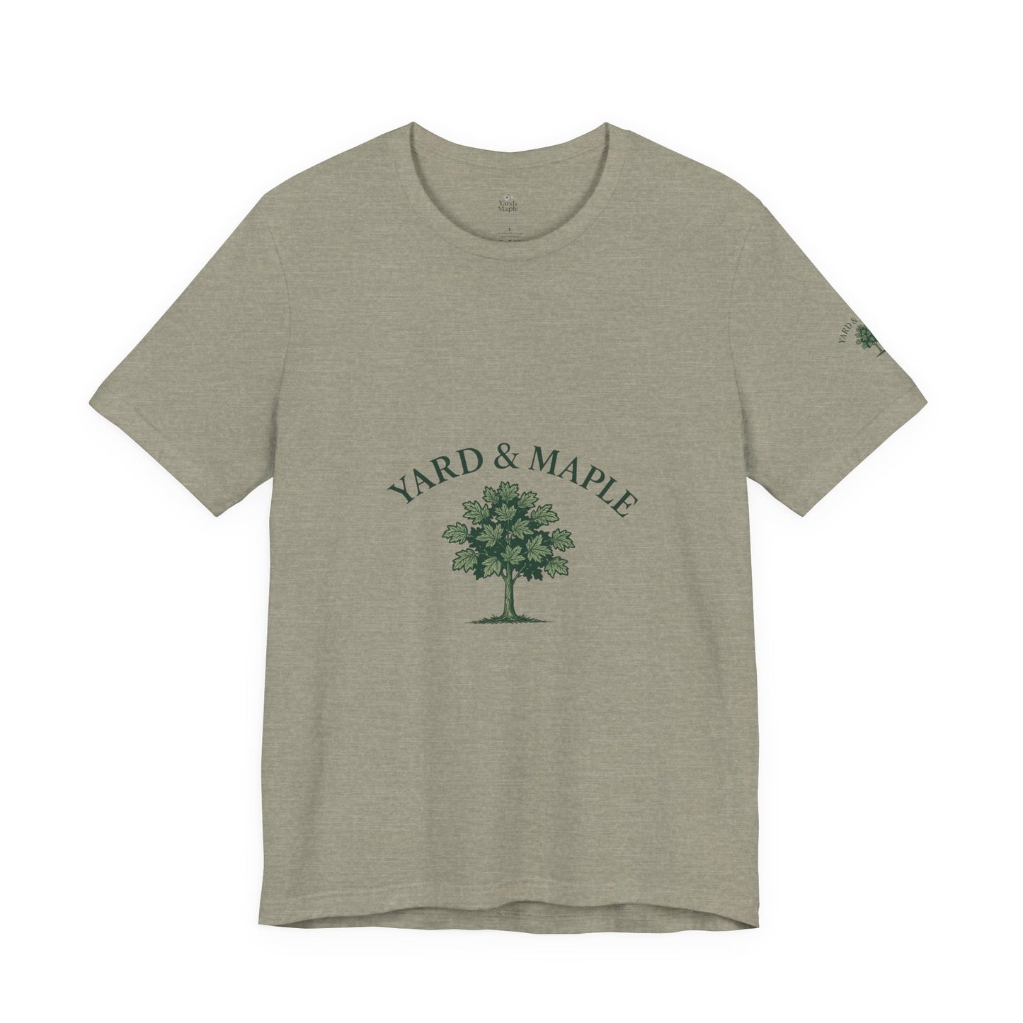Yard & Maple Unisex Tee, Nature Lover T-Shirt, Eco-Friendly Apparel, Gift for Tree Huggers, Casual Everyday Wear