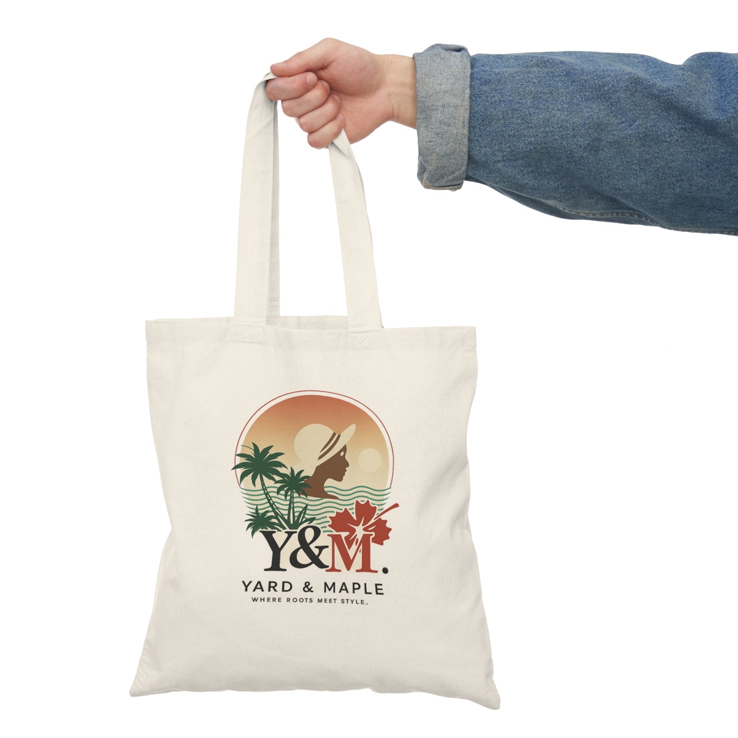 Bohemian Natural Tote Bag - Eco-Friendly Shopping, Beach, Market, Travel, Gift Idea