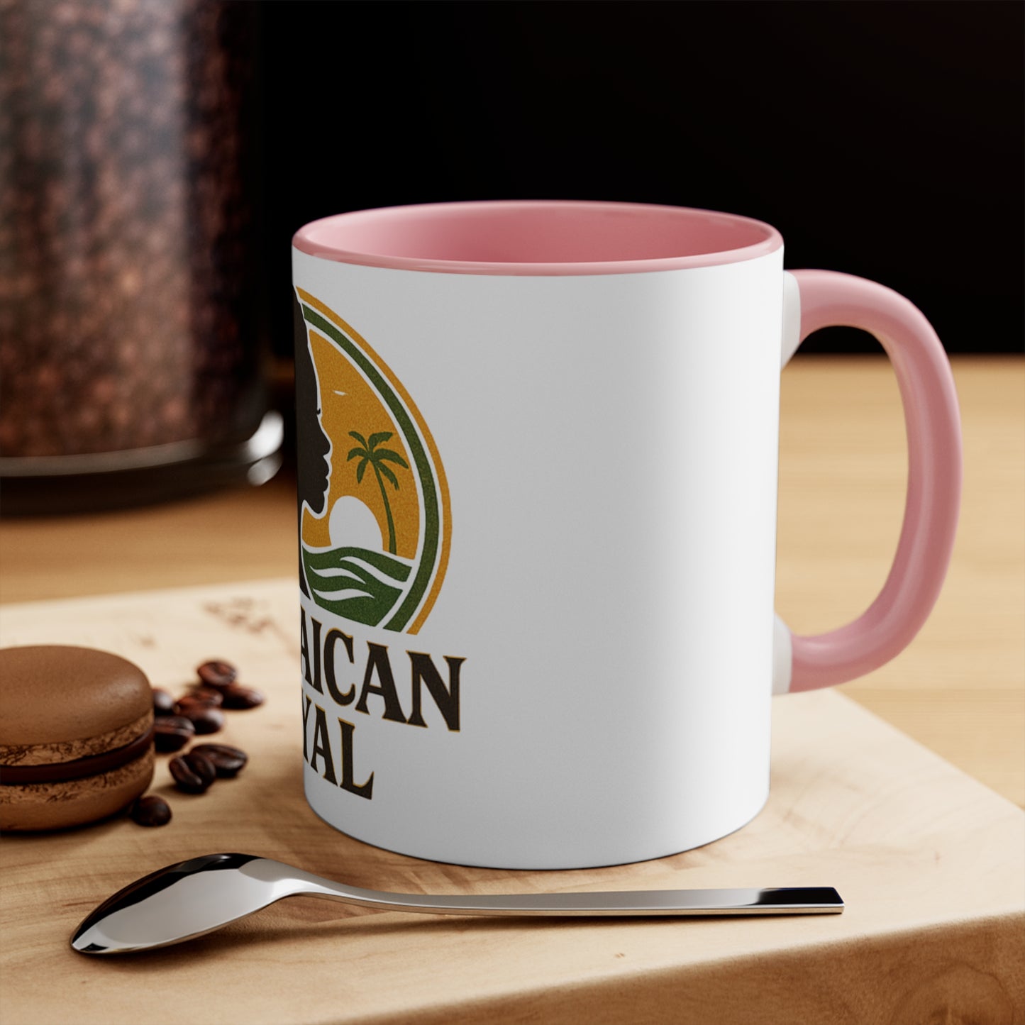 Colorful Jamaican Accent Mug, 11oz Coffee Cup, Unique Gift, Office Decor, Fun Tea Mug, Vibrant Caribbean Style