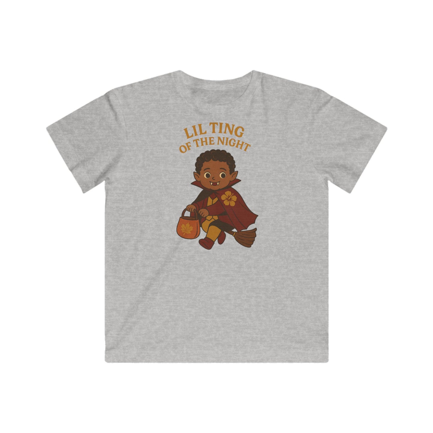 Kids Halloween Tee, Lil Ting of the Night Shirt, Spooky Costume, Autumn Apparel, Trick or Treat Shirt, Fun Kids Clothing