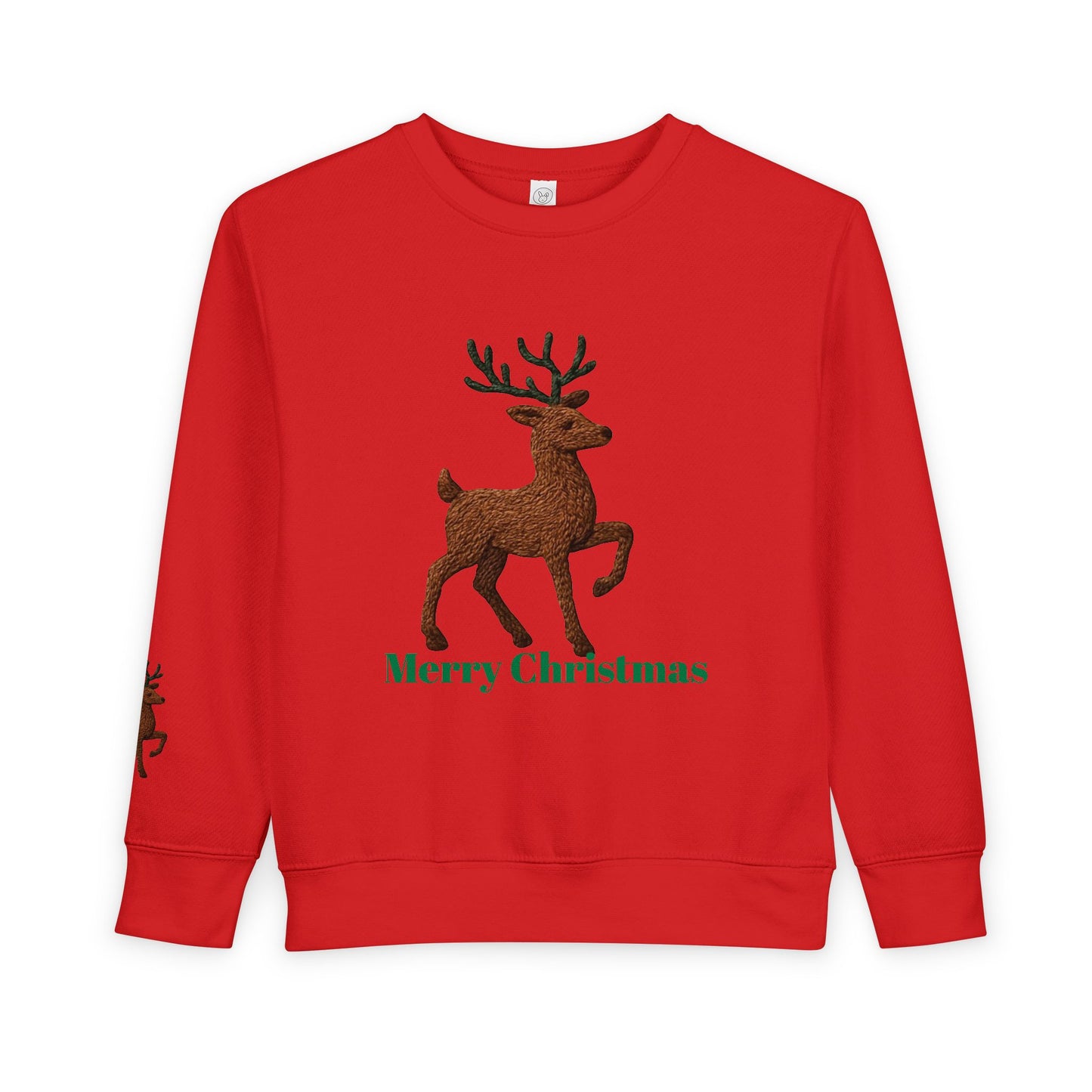 Merry Christmas Toddler Sweatshirt, Holiday Kids Clothing, Cute Reindeer Pullovers, Christmas Gift for Toddlers, Winter Wear