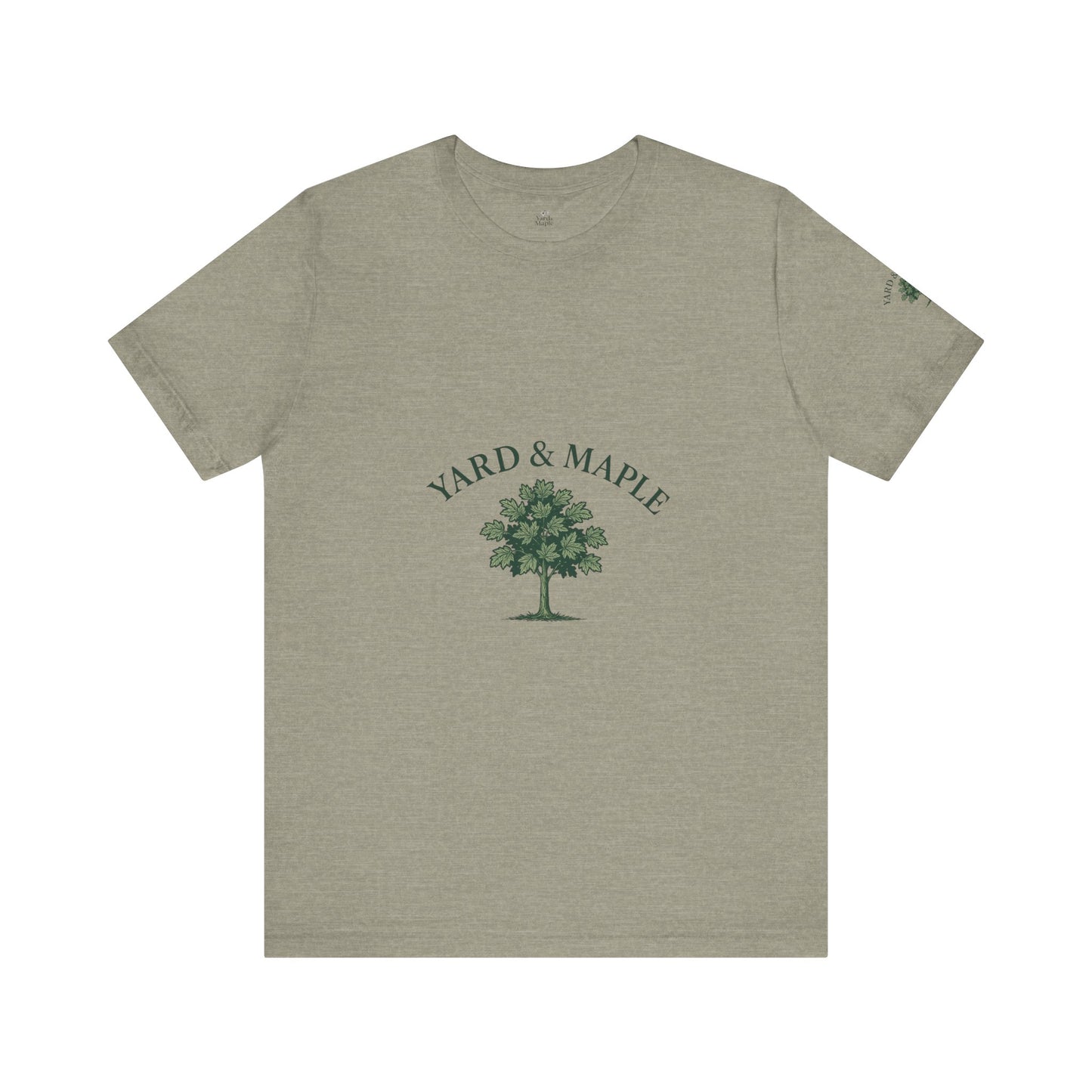 Yard & Maple Unisex Tee, Nature Lover T-Shirt, Eco-Friendly Apparel, Gift for Tree Huggers, Casual Everyday Wear