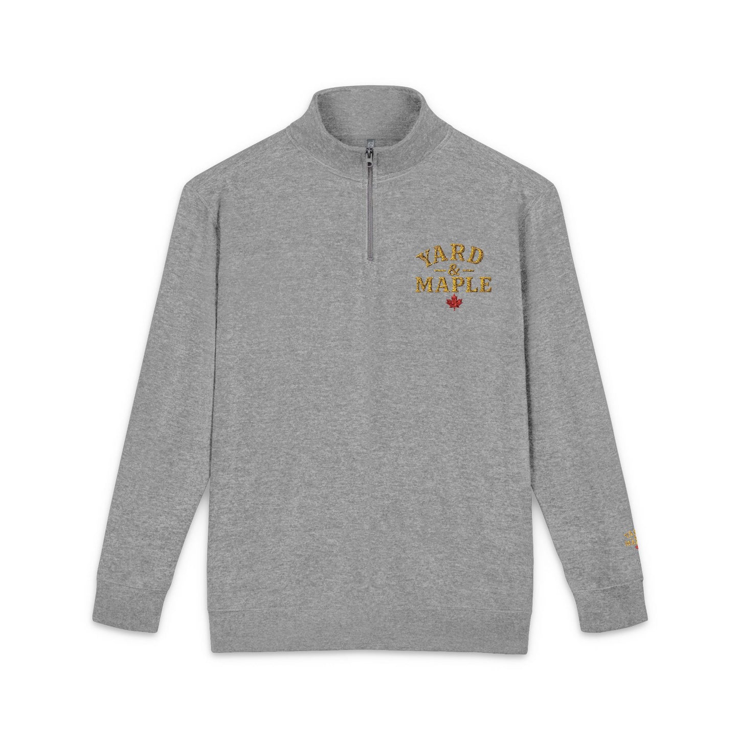 Embroidered Unisex Fleece Pullover - Cozy Casual Wear, Gift for Him/Her, Fall/Winter Style, Layering Essential, Comfortable Sweatshirt