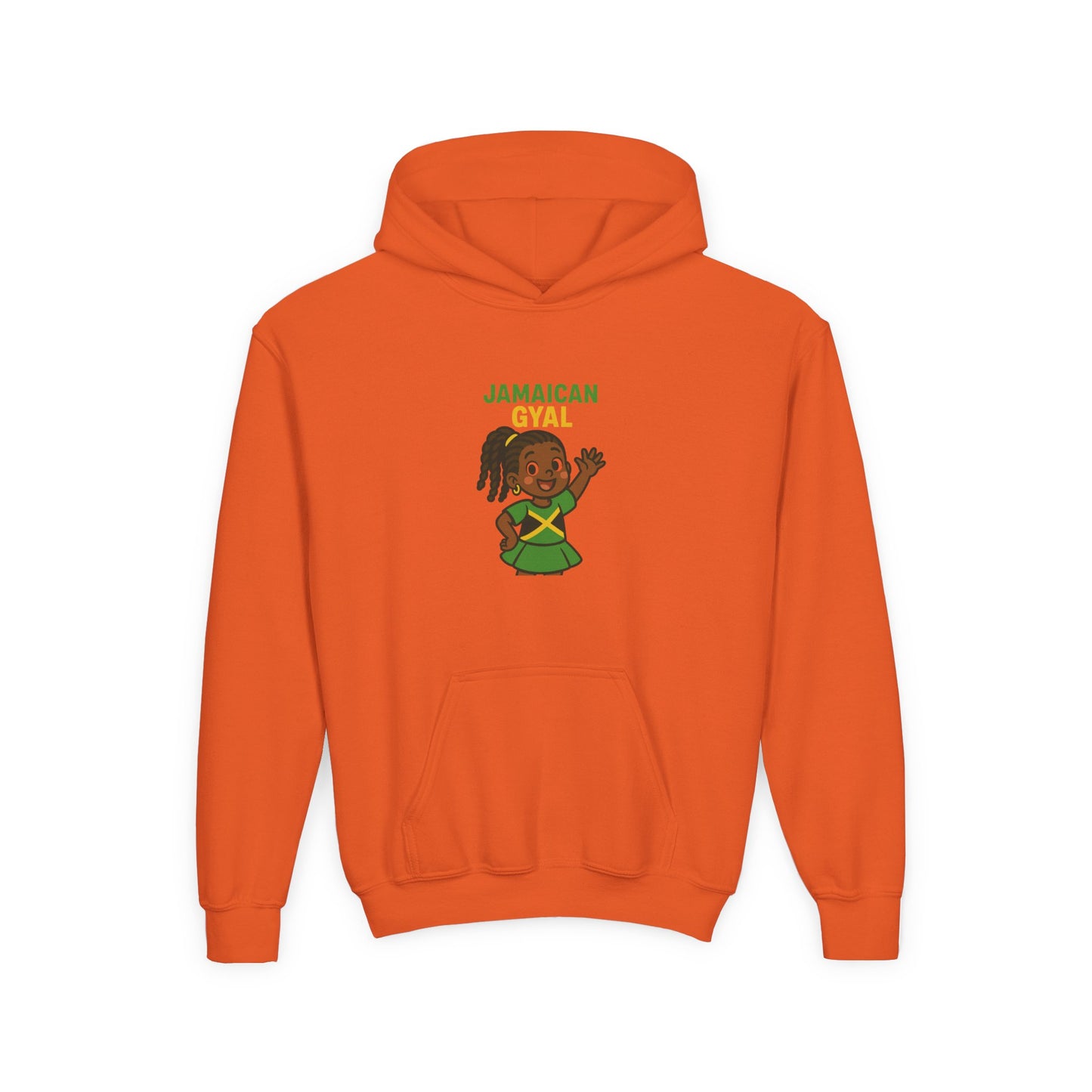 Jamaican Gyal Youth Hoodie, Comfortable Sweatshirt for Kids, Perfect Gift for Birthdays, Holidays, Dance Events, and Celebrations
