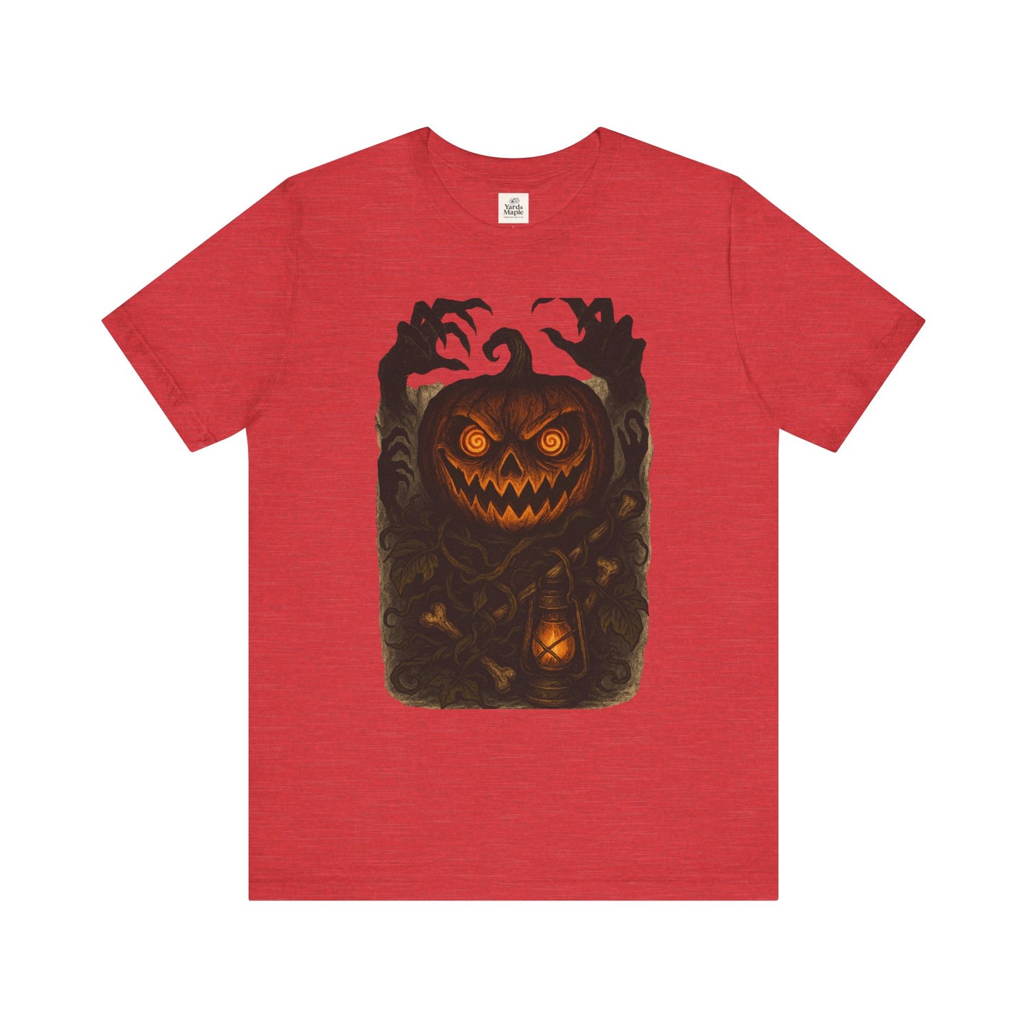 Halloween Pumpkin Tee, Unisex Jersey Short Sleeve Shirt, Fall Festival Apparel, Spooky T-Shirt, Trick or Treat Gift, Autumn Vibes