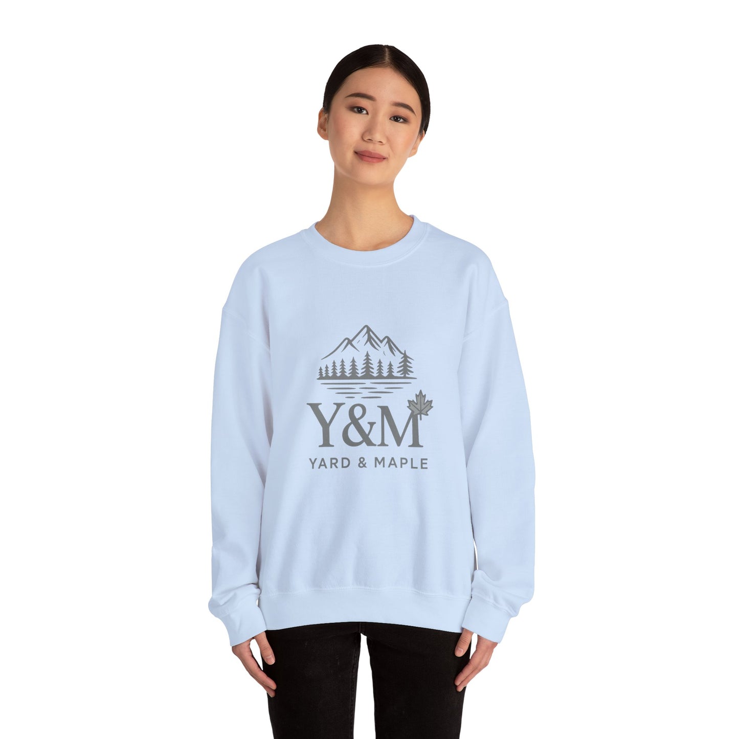 Cozy Outdoor Adventure Sweatshirt | Y&M Mountain Design, Gift for Nature Lovers, Fall Apparel, Hiking Wear