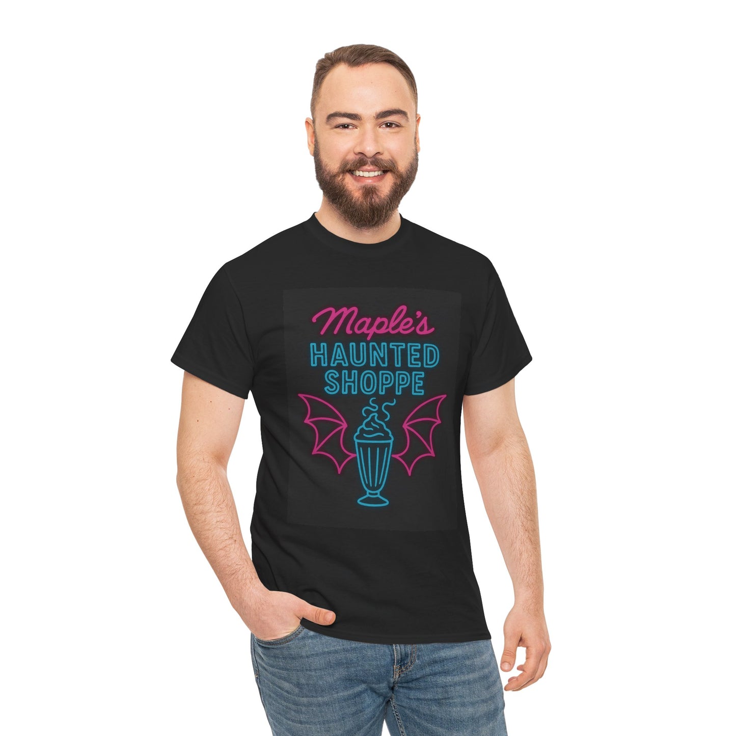Halloween-Themed Unisex Tee, Perfect for Spooky Events, Casual Wear, Ghost Tours, Fall Festivals, Gift for Halloween Lovers
