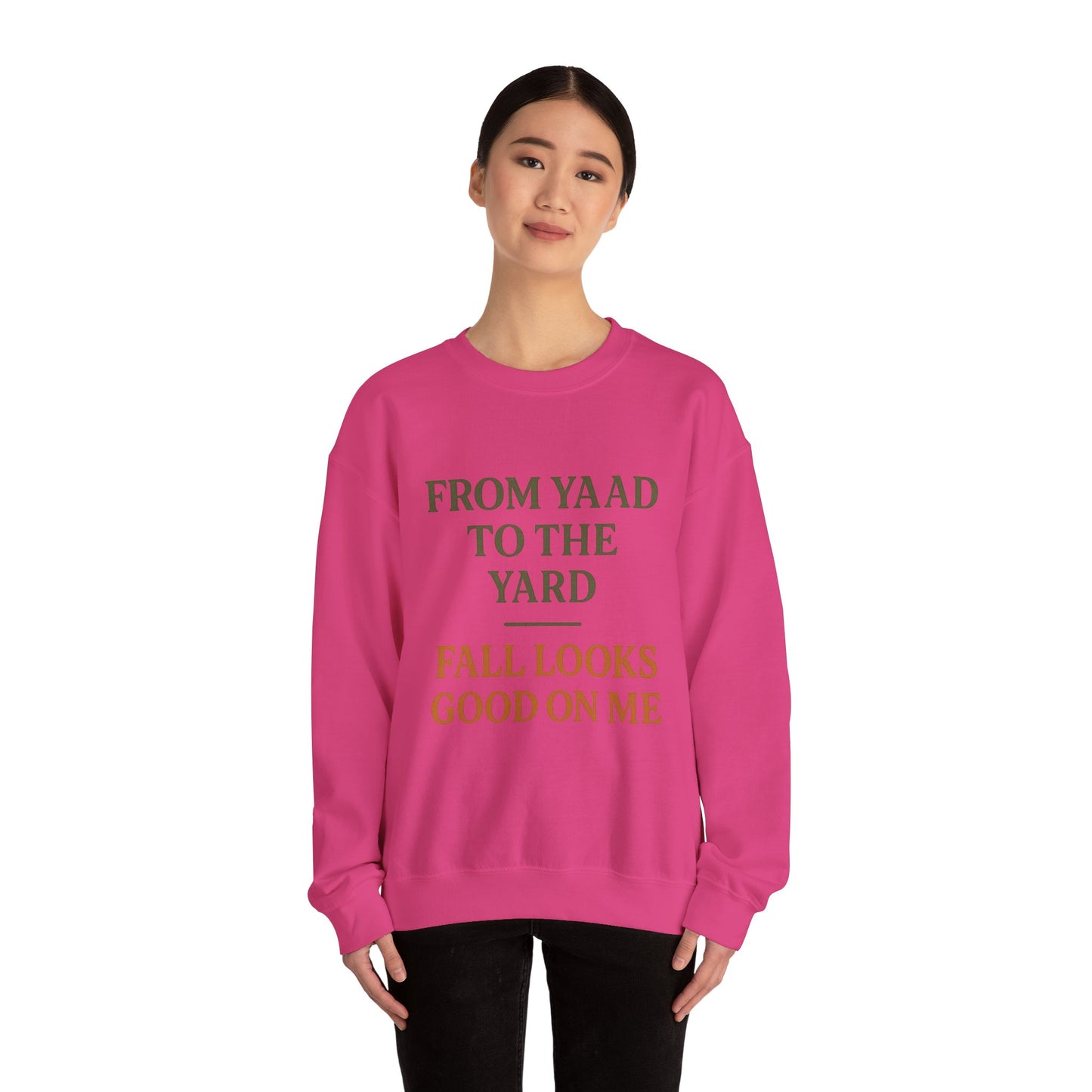 Cozy Fall Sweatshirt: From Yaad to the Yard