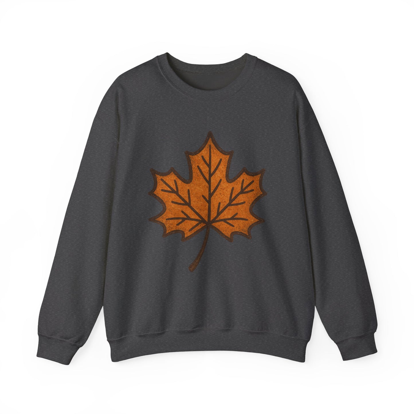 Autumn Leaf Sweatshirt | Unisex Cozy Crewneck | Fall Fashion, Thanksgiving Gift, Seasonal Style, Layering Essential