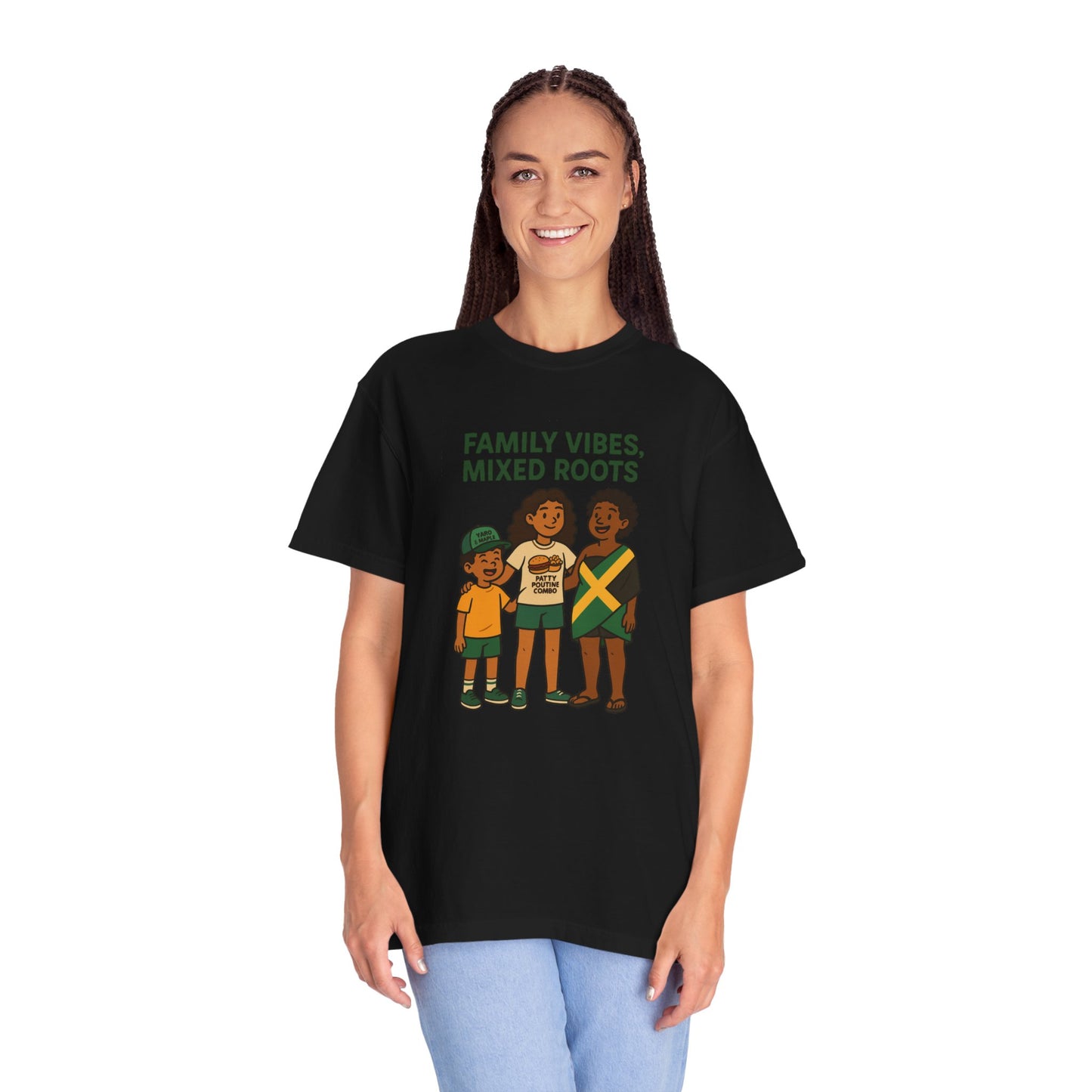 Family Vibes T-Shirt, Unisex Clothing, Mixed Roots Shirt, Family Reunion Outfit, Cultural Celebration Apparel, Summer Casual Wear
