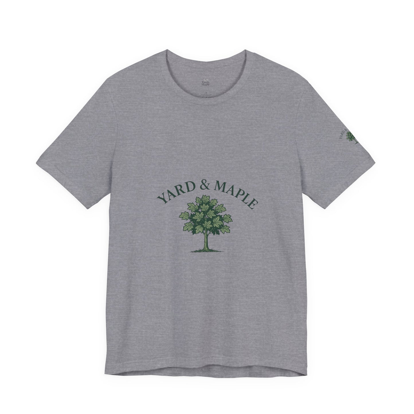 Yard & Maple Unisex Tee, Nature Lover T-Shirt, Eco-Friendly Apparel, Gift for Tree Huggers, Casual Everyday Wear