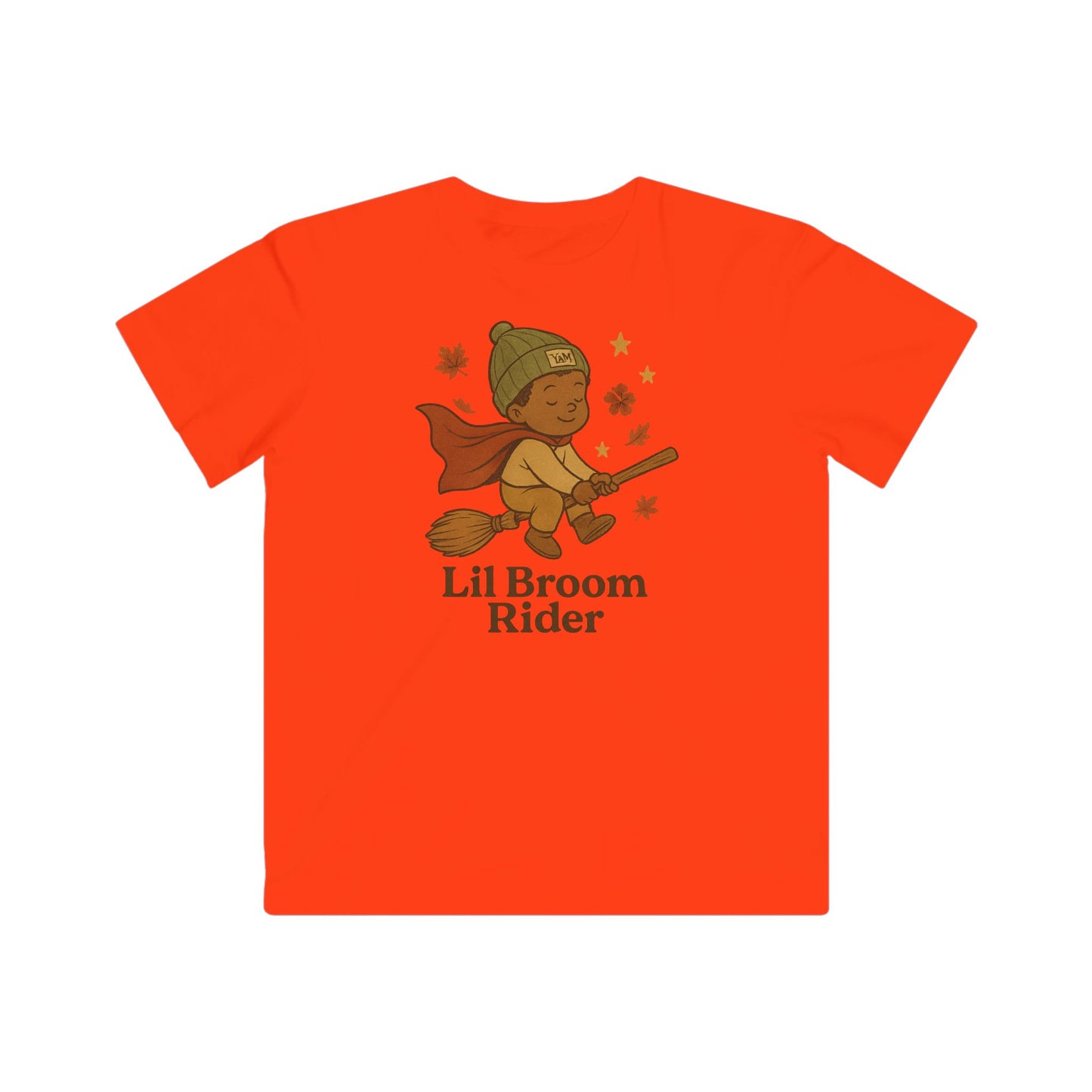 Kids Halloween T-Shirt, Lil Broom Rider Tee, Cute Fall Shirt, Kids Costume Tee, Wizard Outfit, Fun Halloween Apparel