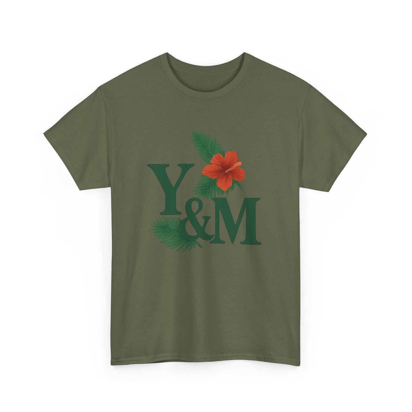 T-Shirt with Floral Design