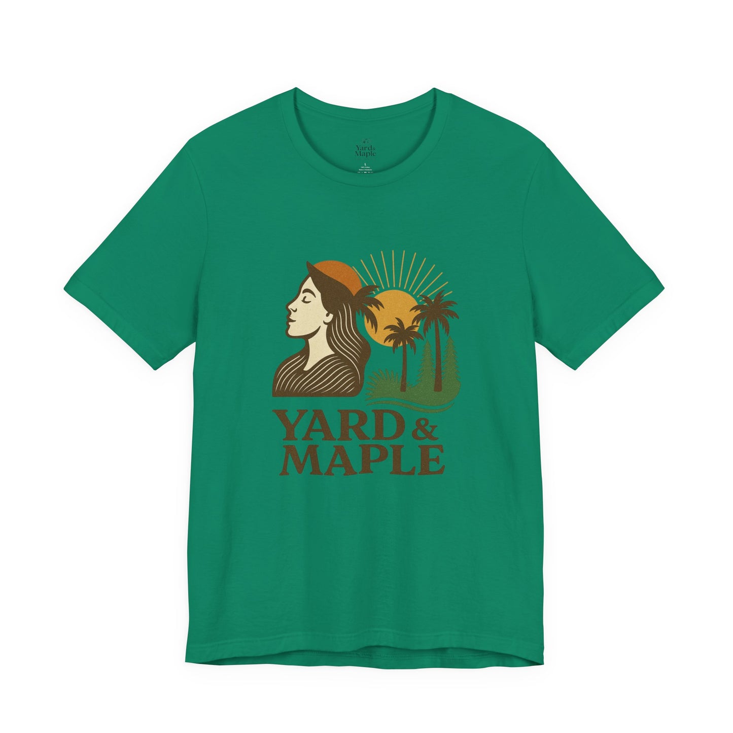 Yard & Maple Graphic Tee, Nature Inspired Unisex Shirt, Outdoor Lover Gift, Summer Vibes, Casual Wear, Vacation Essentials