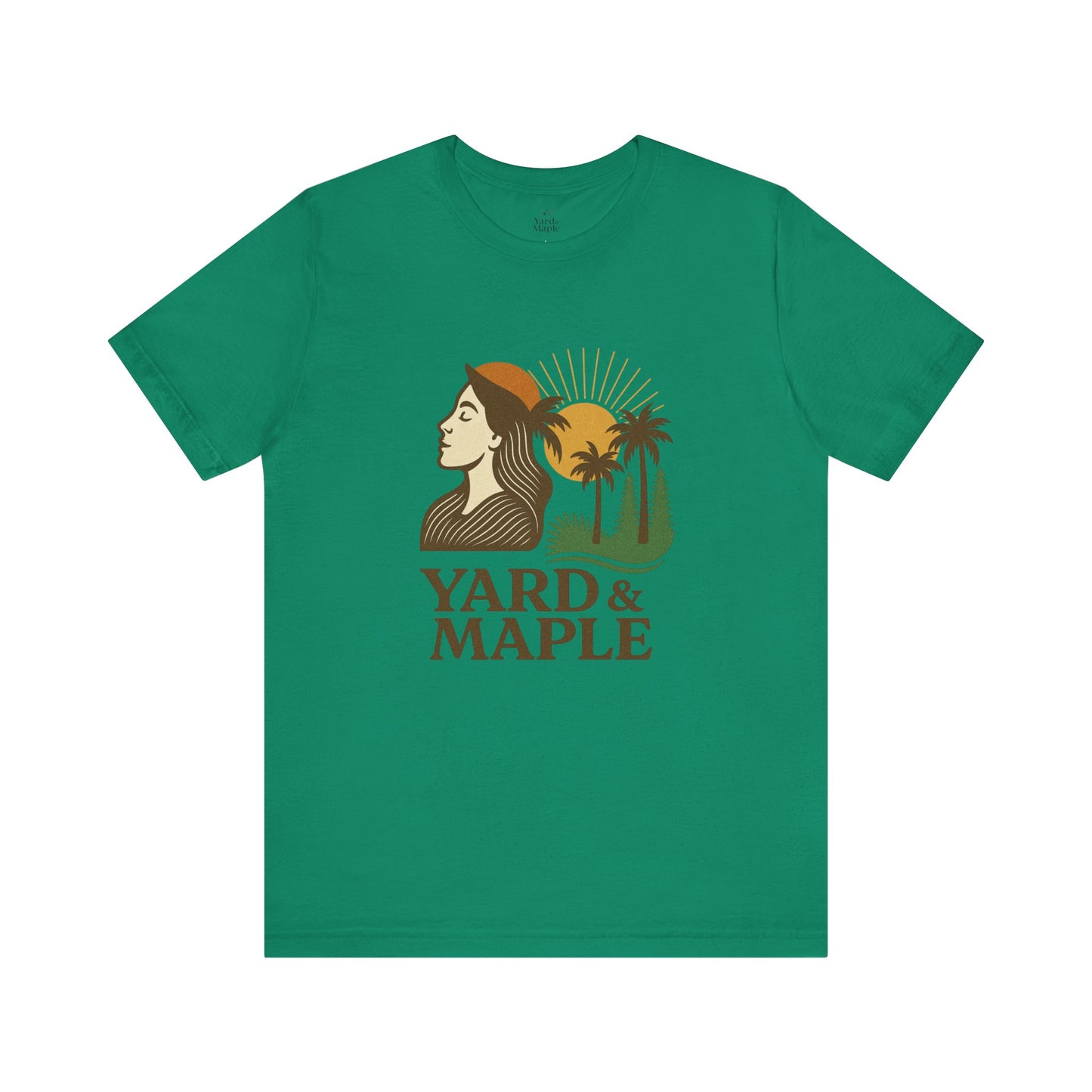 Yard & Maple Graphic Tee, Nature Inspired Unisex Shirt, Outdoor Lover Gift, Summer Vibes, Casual Wear, Vacation Essentials