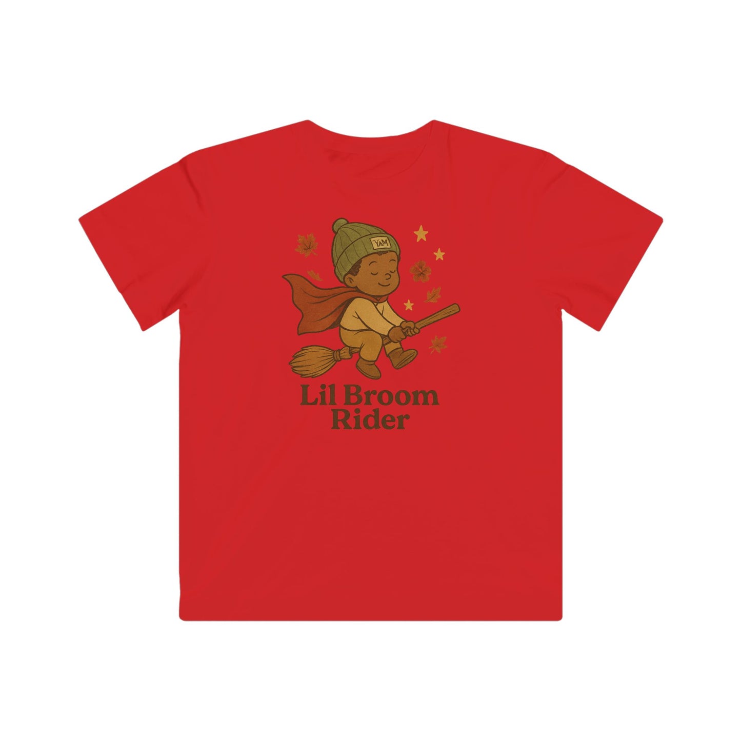 Kids Halloween T-Shirt, Lil Broom Rider Tee, Cute Fall Shirt, Kids Costume Tee, Wizard Outfit, Fun Halloween Apparel