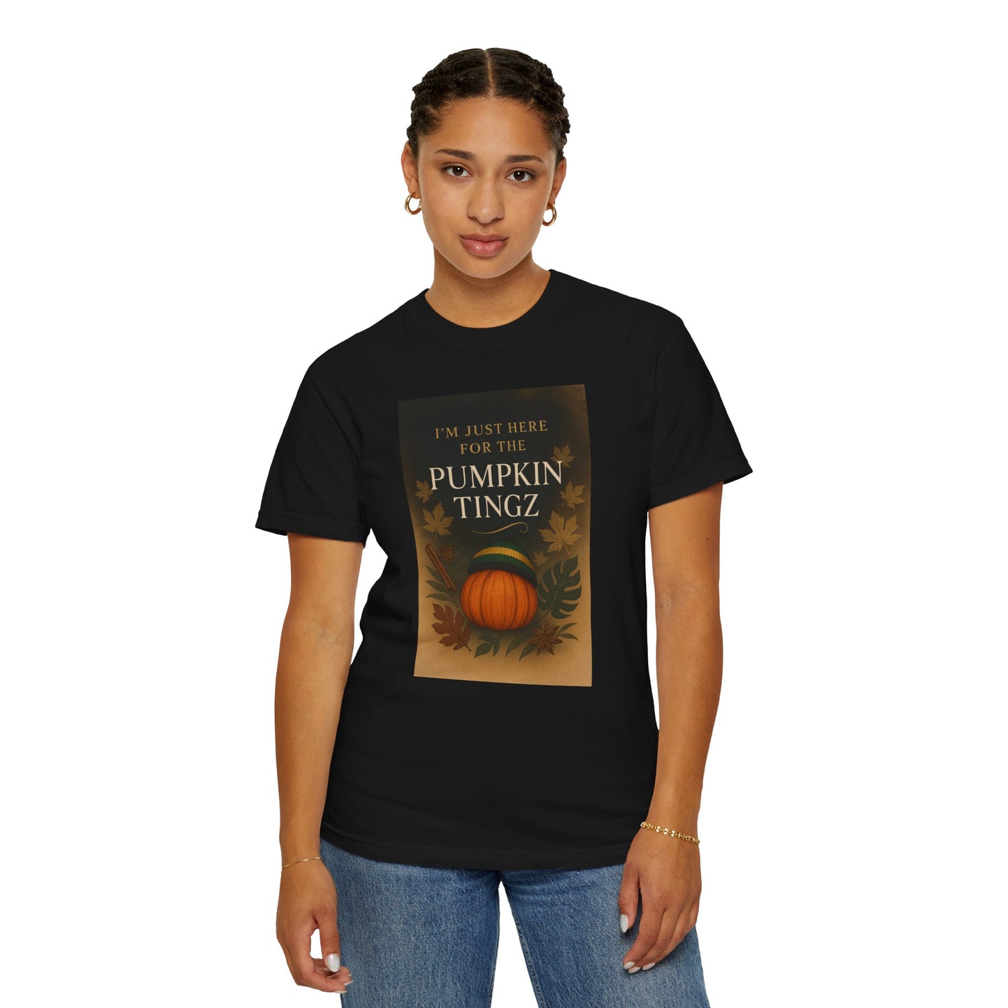 Pumpkin Vibes T-Shirt: Autumn Apparel for Fall Lovers, Halloween Party Tee, Cozy Thanksgiving Top, Pumpkin Spice Fans