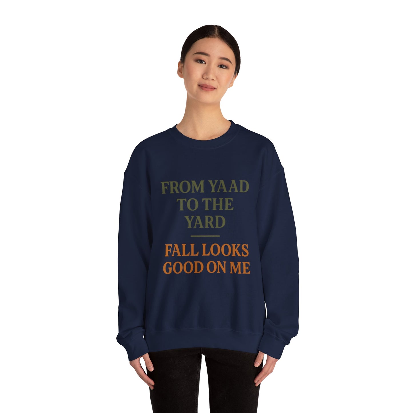 Cozy Fall Sweatshirt: From Yaad to the Yard