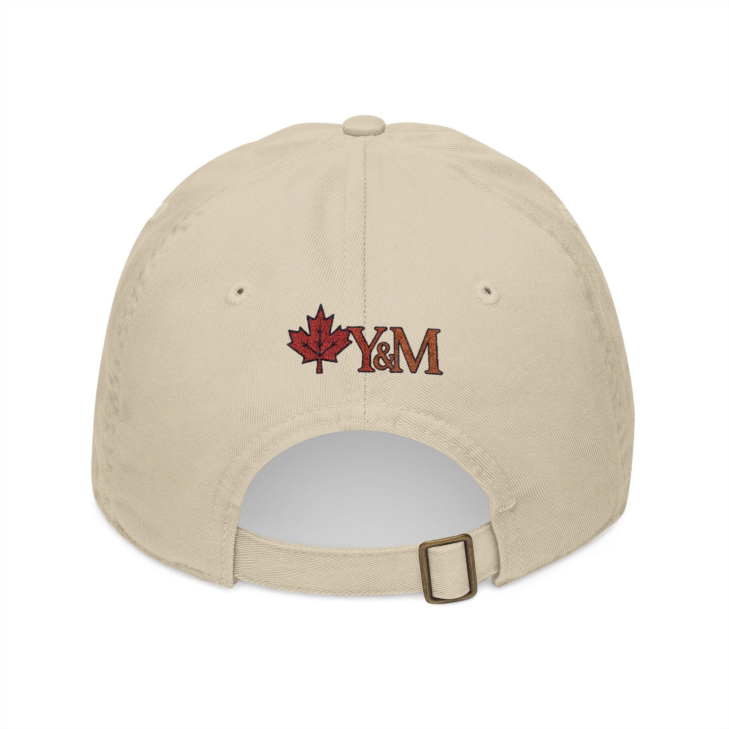 Organic Embroidered Baseball Cap - Canada Inspired, Stylish Sun Protection, Gifts for Nature Lovers, Outdoor Adventures, Everyday Wear