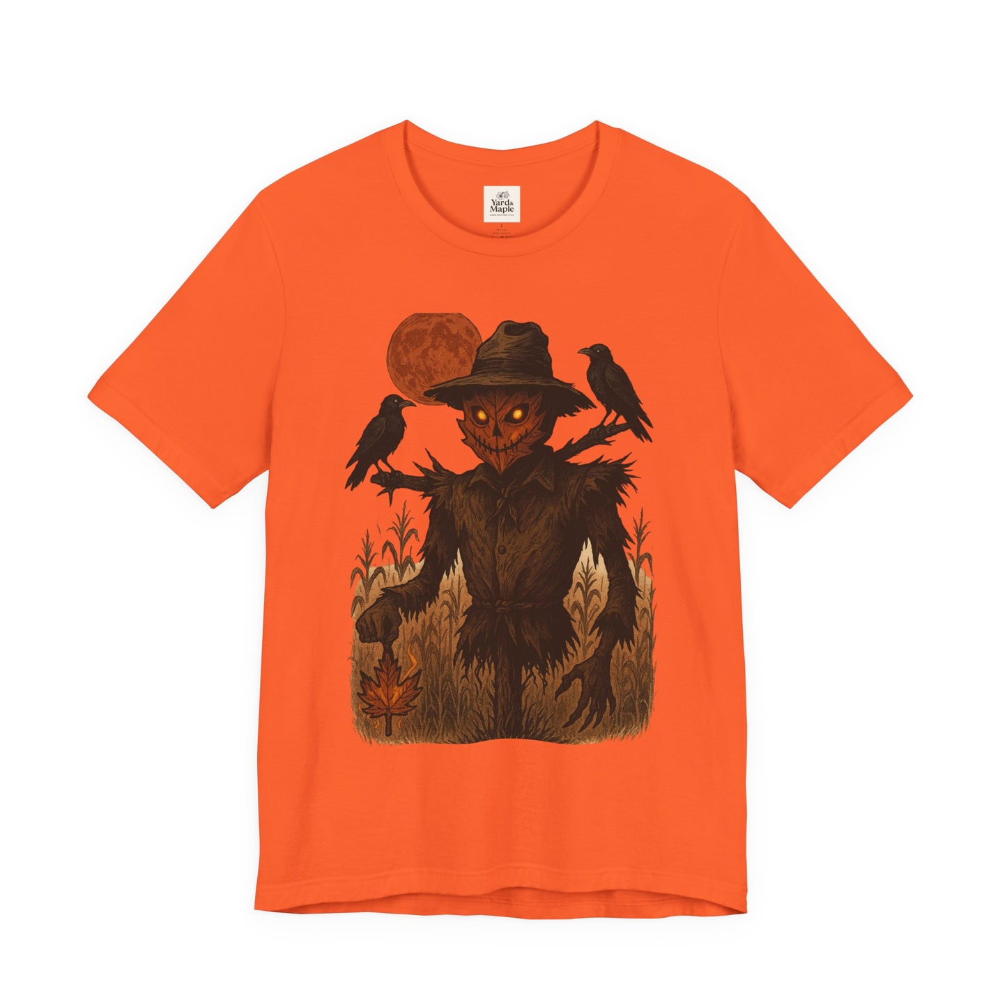 Spooky Scarecrow Graphic Tee | Unisex Halloween Shirt, Fall Fashion, Halloween Costume Tee, Scary Tee, Gift for Horror Lovers