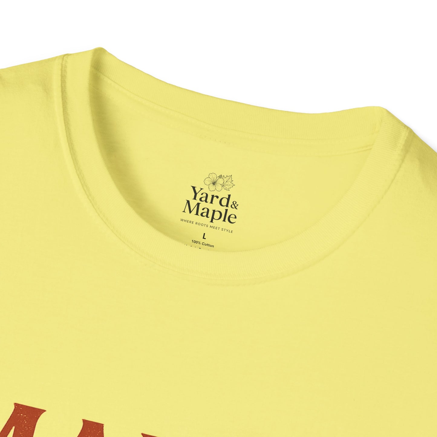 Maple Leaves & Patois Please Unisex T-Shirt, Casual Tee, Gift for Nature Lovers, Summer Wear, Eco-Friendly Fashion