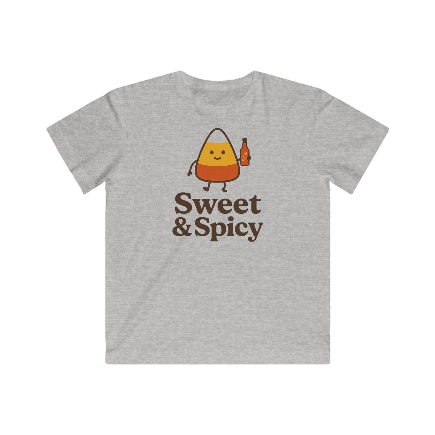 Sweet & Spicy Kids Tee - Fun Halloween T-Shirt, Cute Gift for Kids, Fall Apparel, Seasonal Wear, Trick or Treat Top