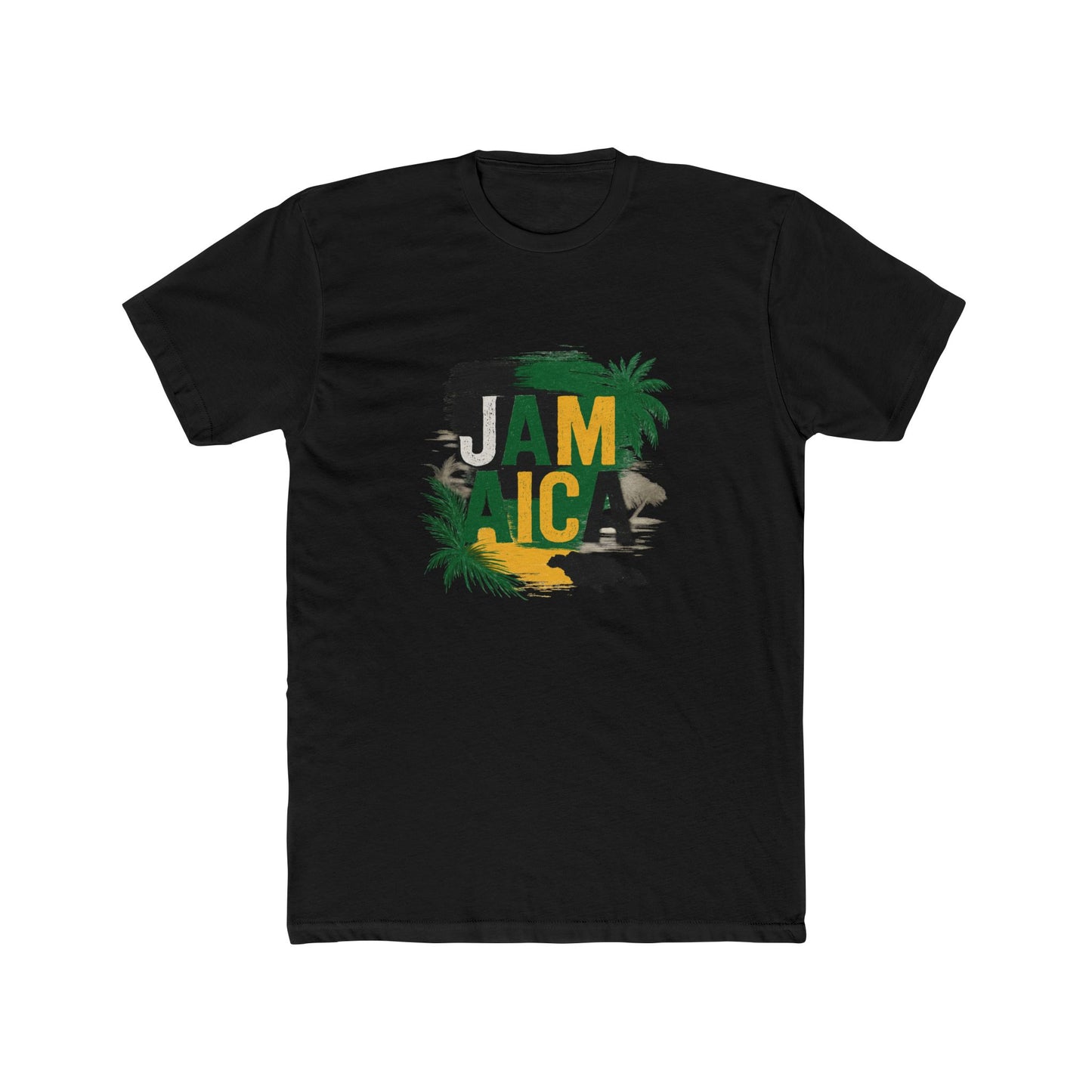 Jamaica Unisex Cotton Crew Tee