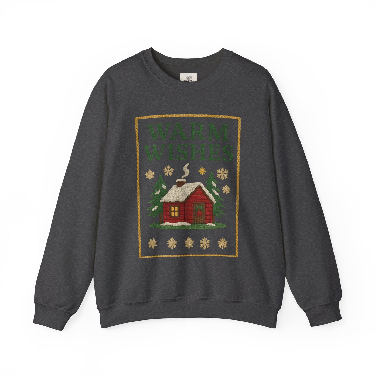Cozy Warm Wishes Sweatshirt, Holiday Sweatshirt, Winter Fashion, Family Gathering, Gift for Her, Comfortable Crewneck