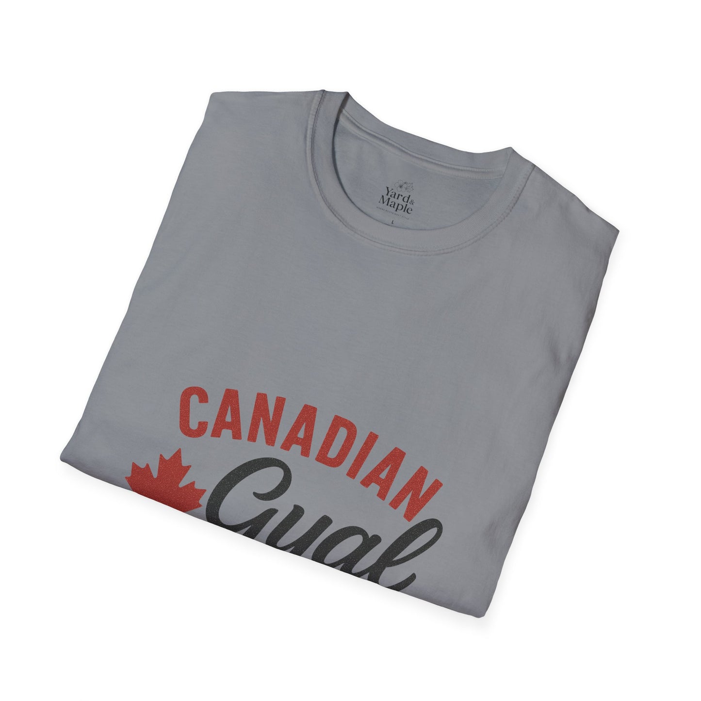 Canada Pride T-Shirt, Canadian Gyal Graphic Tee, Unisex T-Shirt for Her, Canada Day Gift, Maple Leaf Apparel
