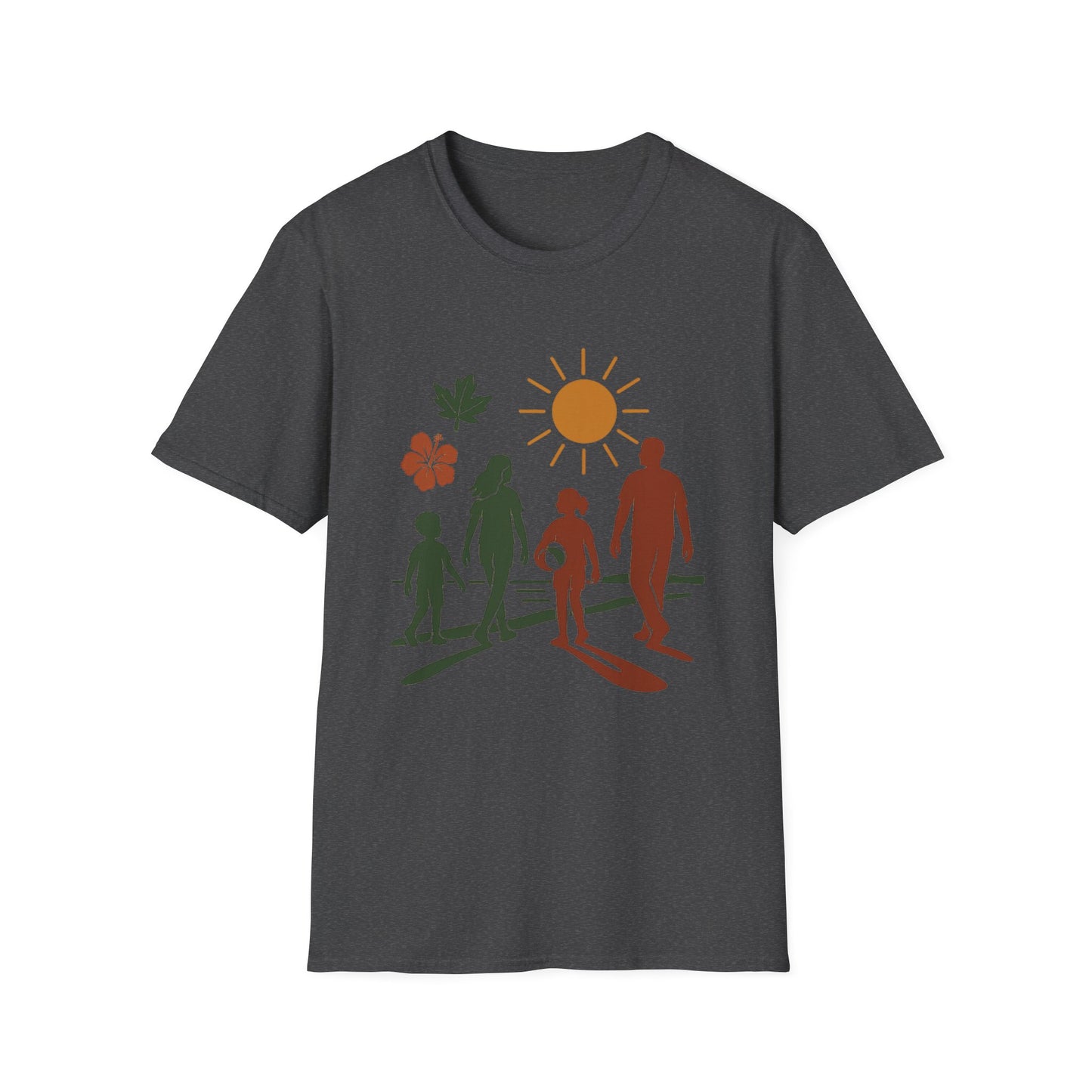 Family Beach Day Unisex T-Shirt, Summer Tee, Vacation Shirt, Outdoor Fun Top, Gift for Dad, Mom, Kids