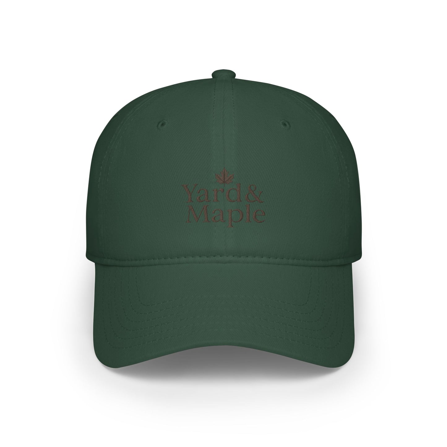 Trendy Low Profile Baseball Cap, Casual Hat, Outdoor Cap, Gift for Him/Her, Summer Accessory, Yard & Maple Design