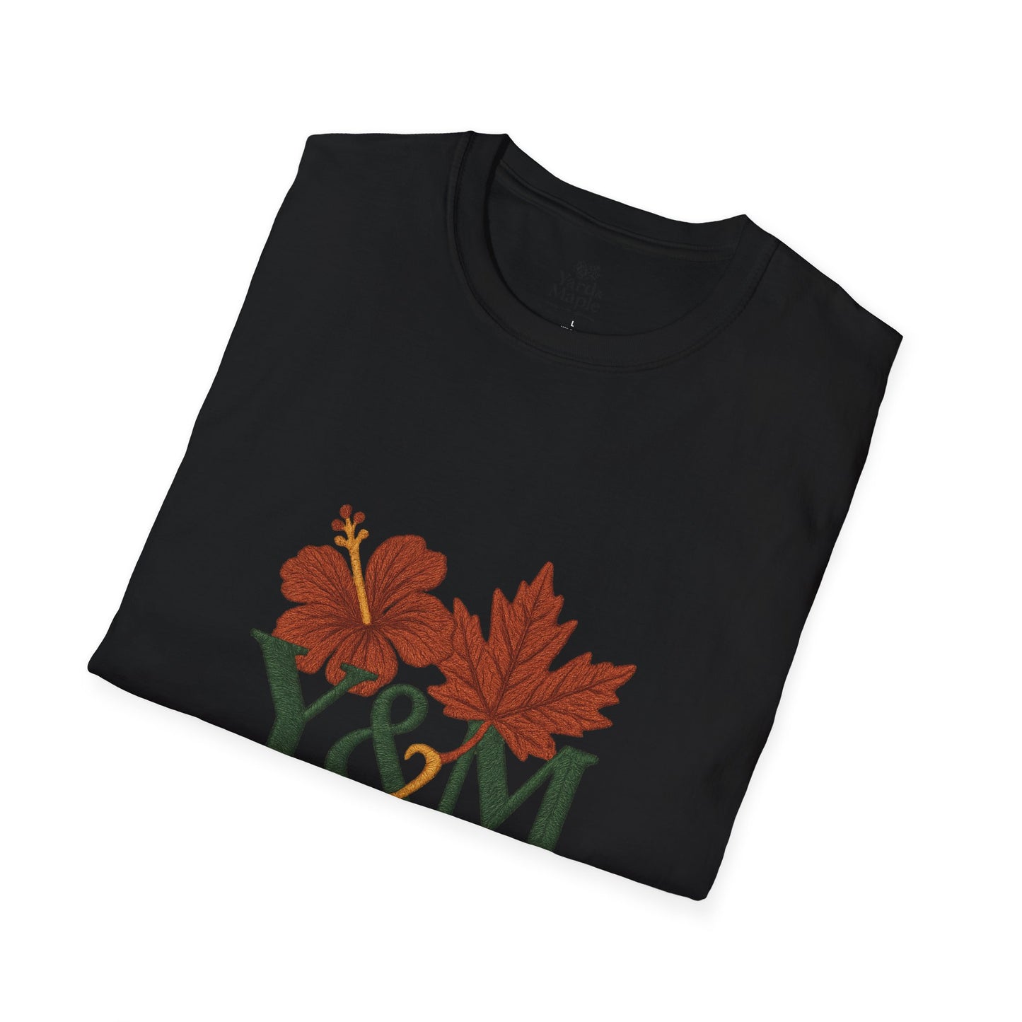 Yard & Maple Floral Unisex T-Shirt, Casual Tee, Nature Lover Gift, Spring Fashion, Graphic Shirt, Eco-Friendly Apparel