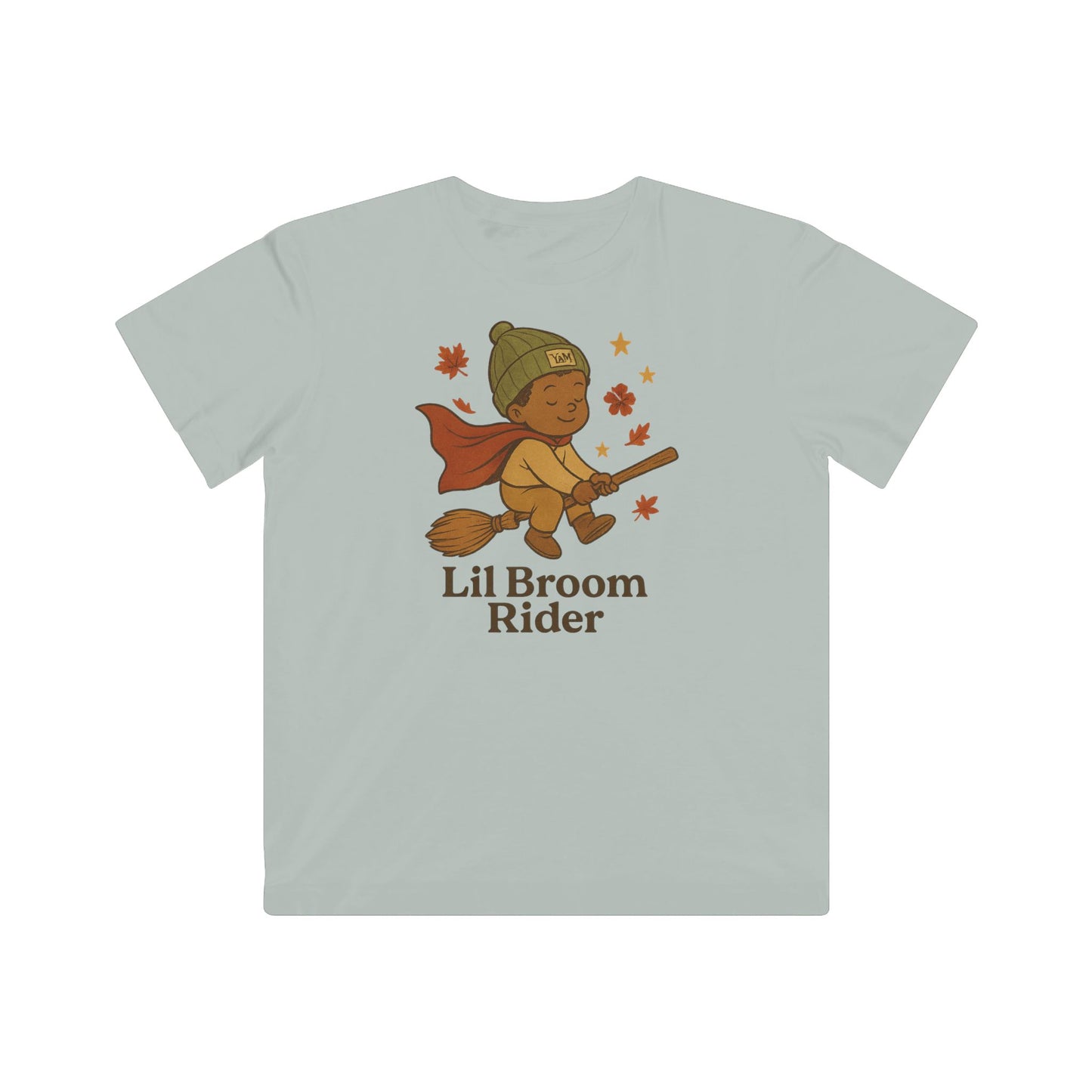 Kids Halloween T-Shirt, Lil Broom Rider Tee, Cute Fall Shirt, Kids Costume Tee, Wizard Outfit, Fun Halloween Apparel