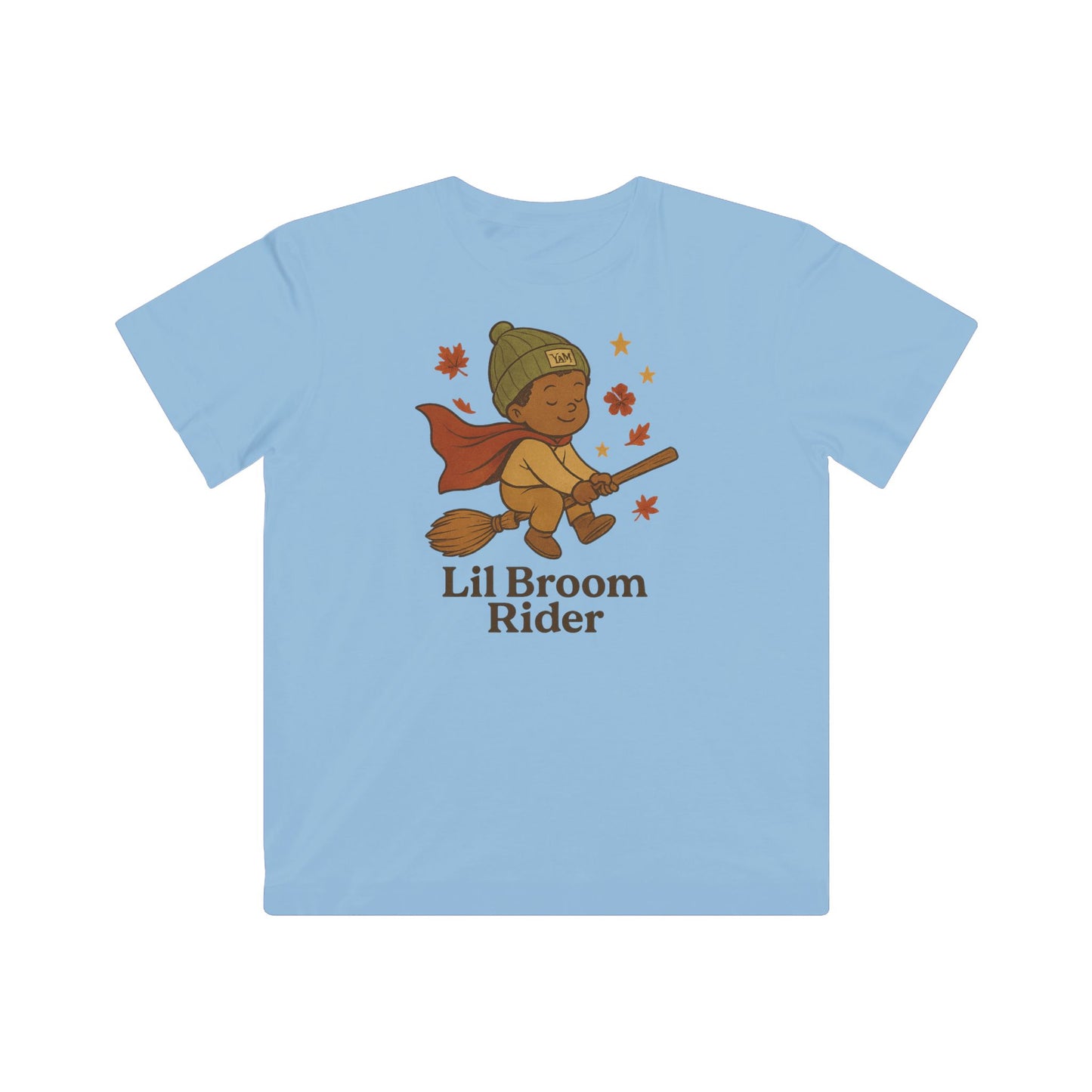 Kids Halloween T-Shirt, Lil Broom Rider Tee, Cute Fall Shirt, Kids Costume Tee, Wizard Outfit, Fun Halloween Apparel