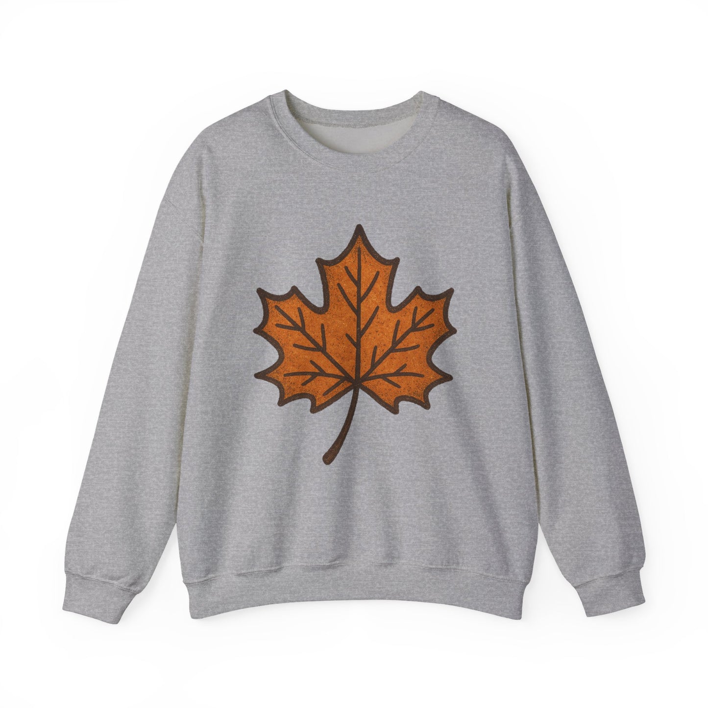 Autumn Leaf Sweatshirt | Unisex Cozy Crewneck | Fall Fashion, Thanksgiving Gift, Seasonal Style, Layering Essential