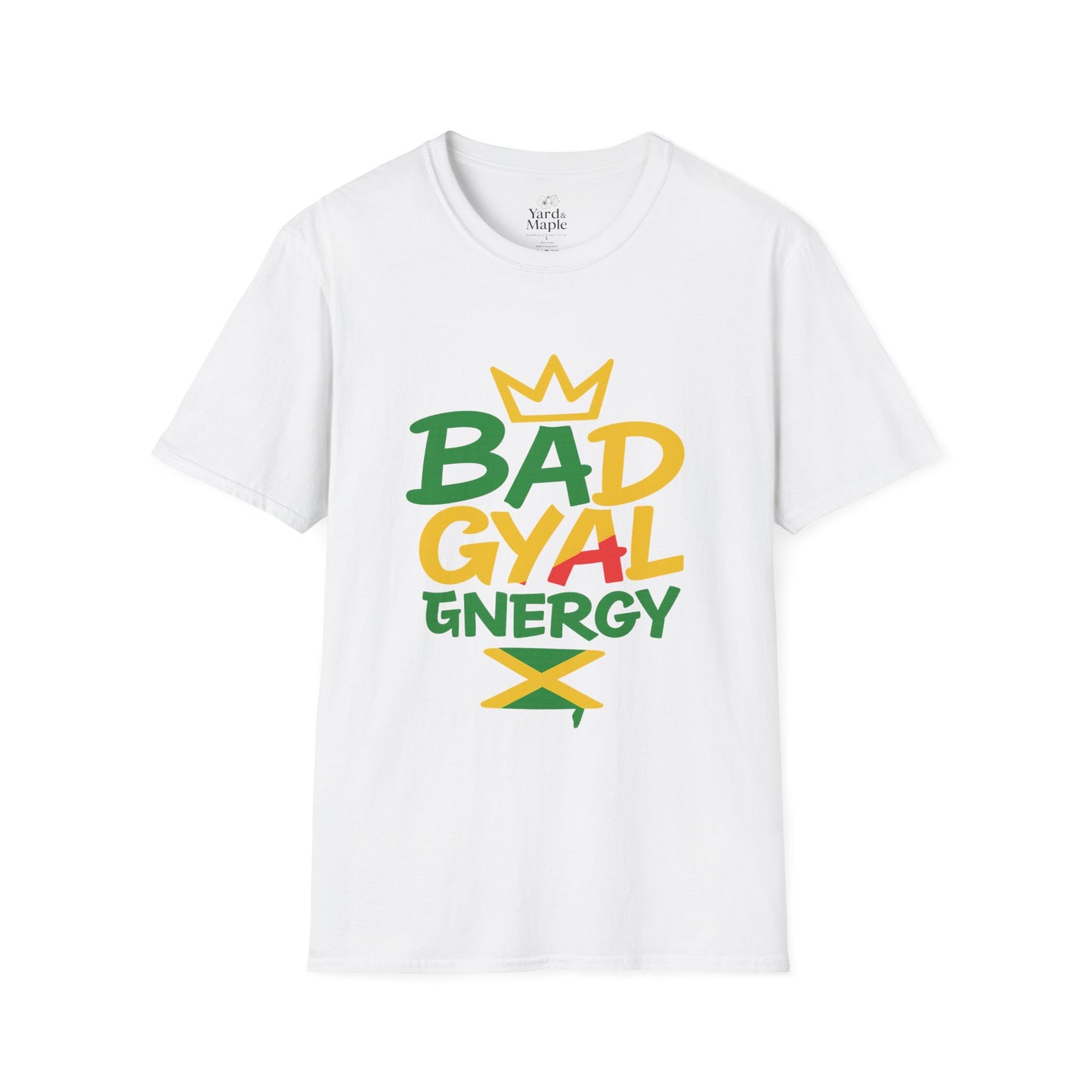 Unisex Softstyle T-Shirt with 'BADGYAL' Design, Casual Wear, Gift for Music Lovers, Summer Vibes, Festival Fashion